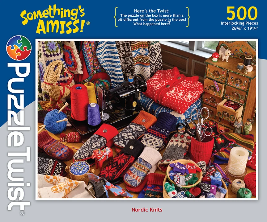 Nordic Knits - 500 Piece Puzzle