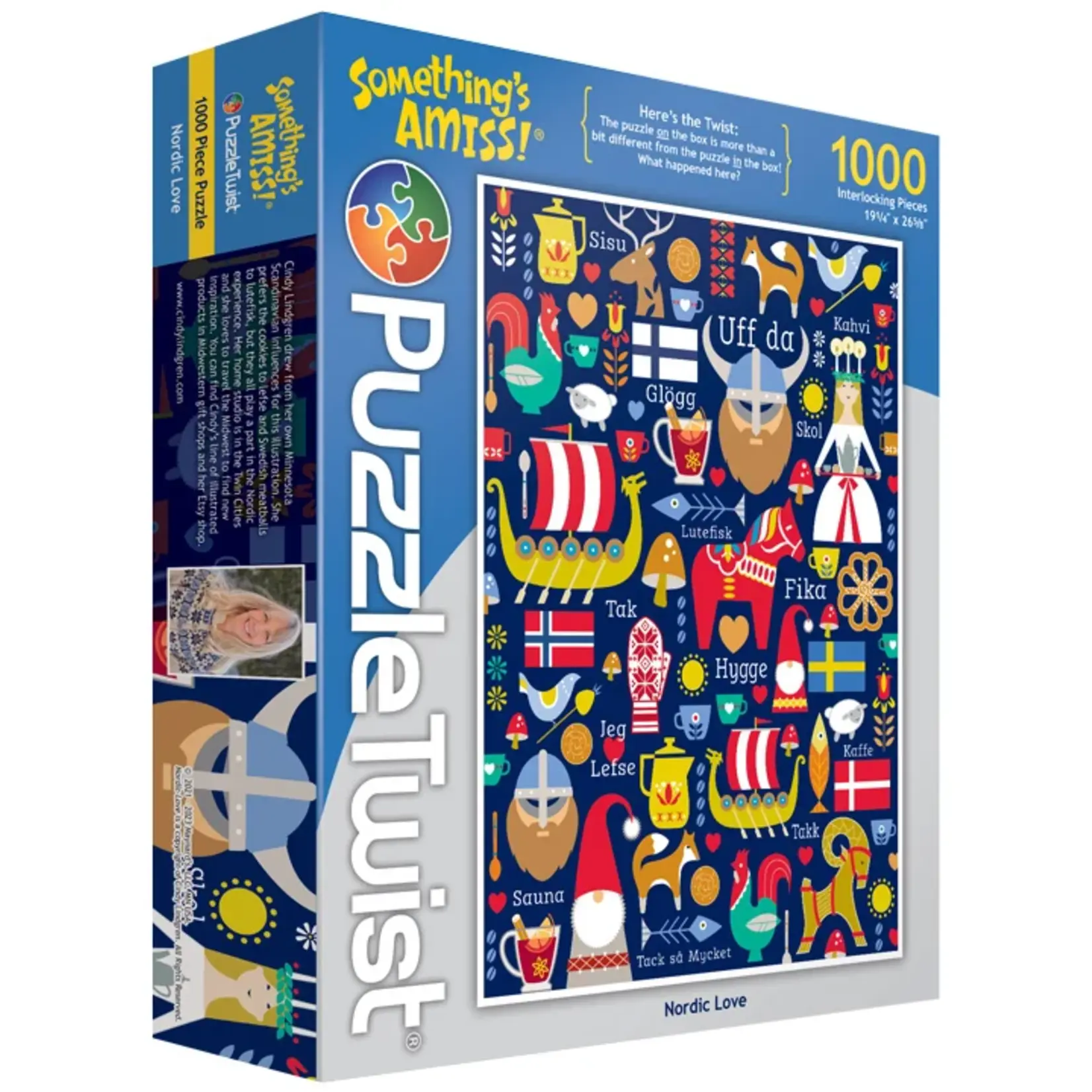Puzzle Twist Nordic Love - 1000 Piece Puzzle