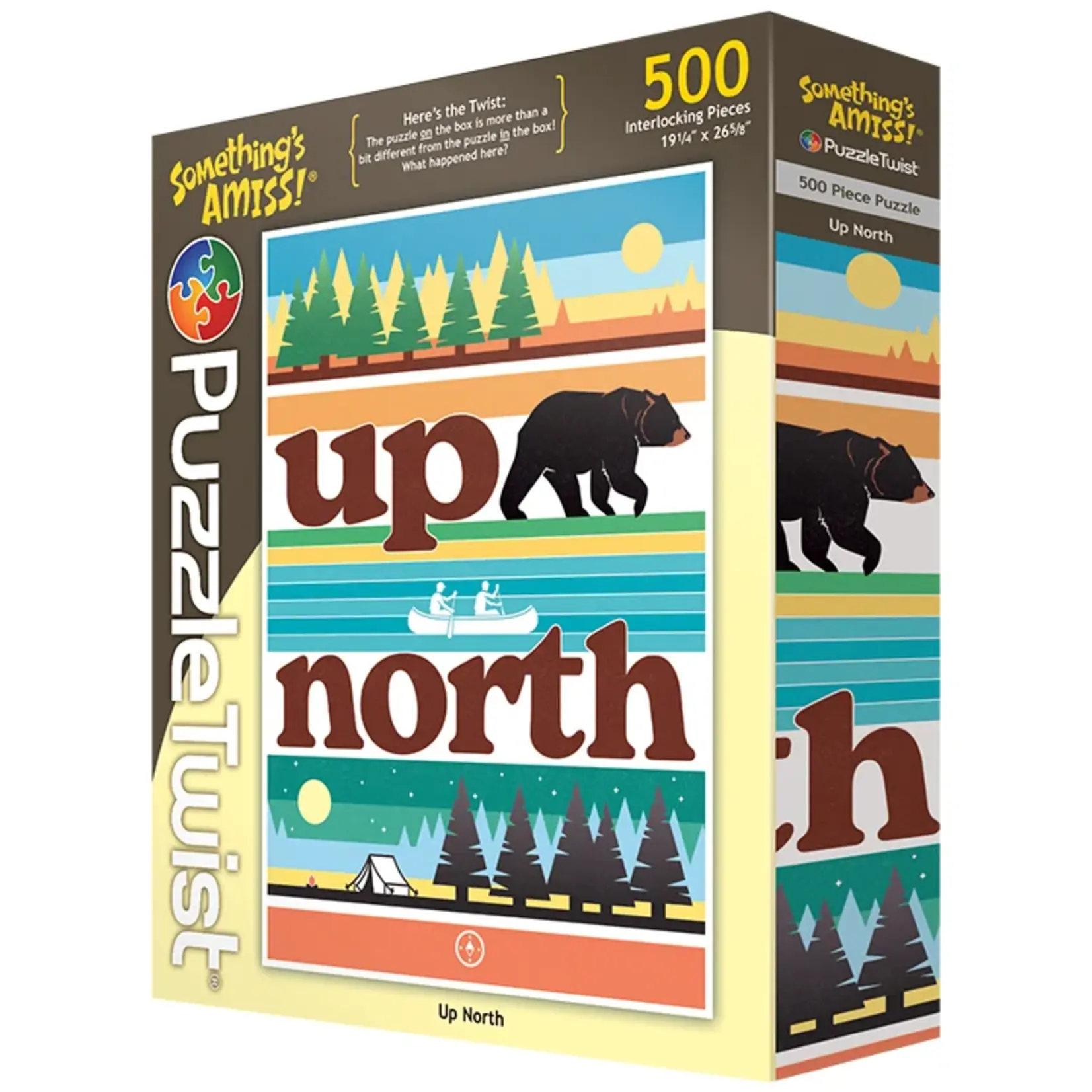 Puzzle Twist Up North - 500 Piece Puzzle