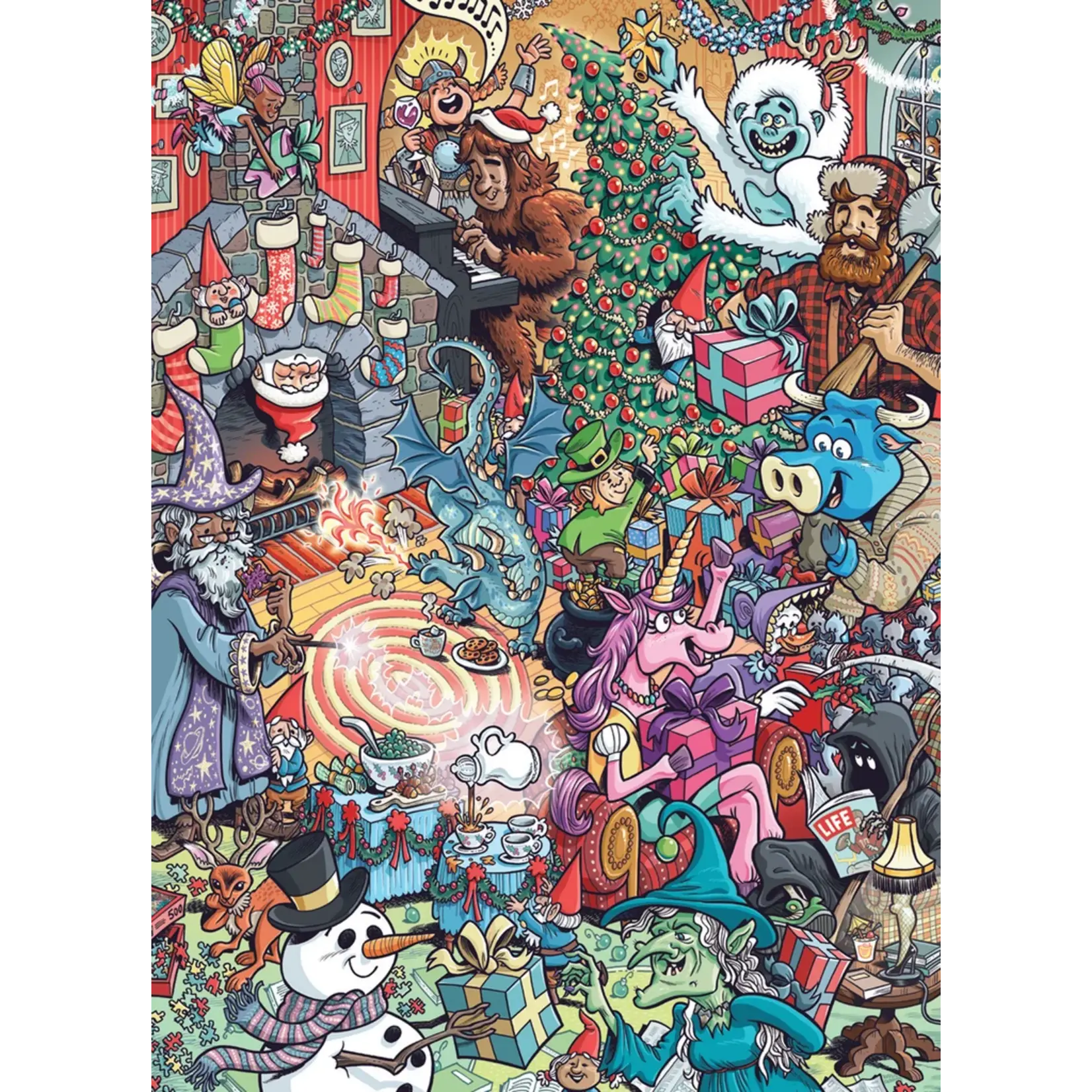 Puzzle Twist Legendary Christmas - 1000 Piece Puzzle