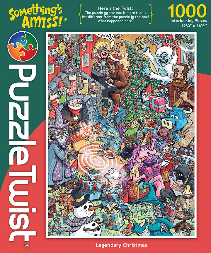 Legendary Christmas - 1000 Piece Puzzle