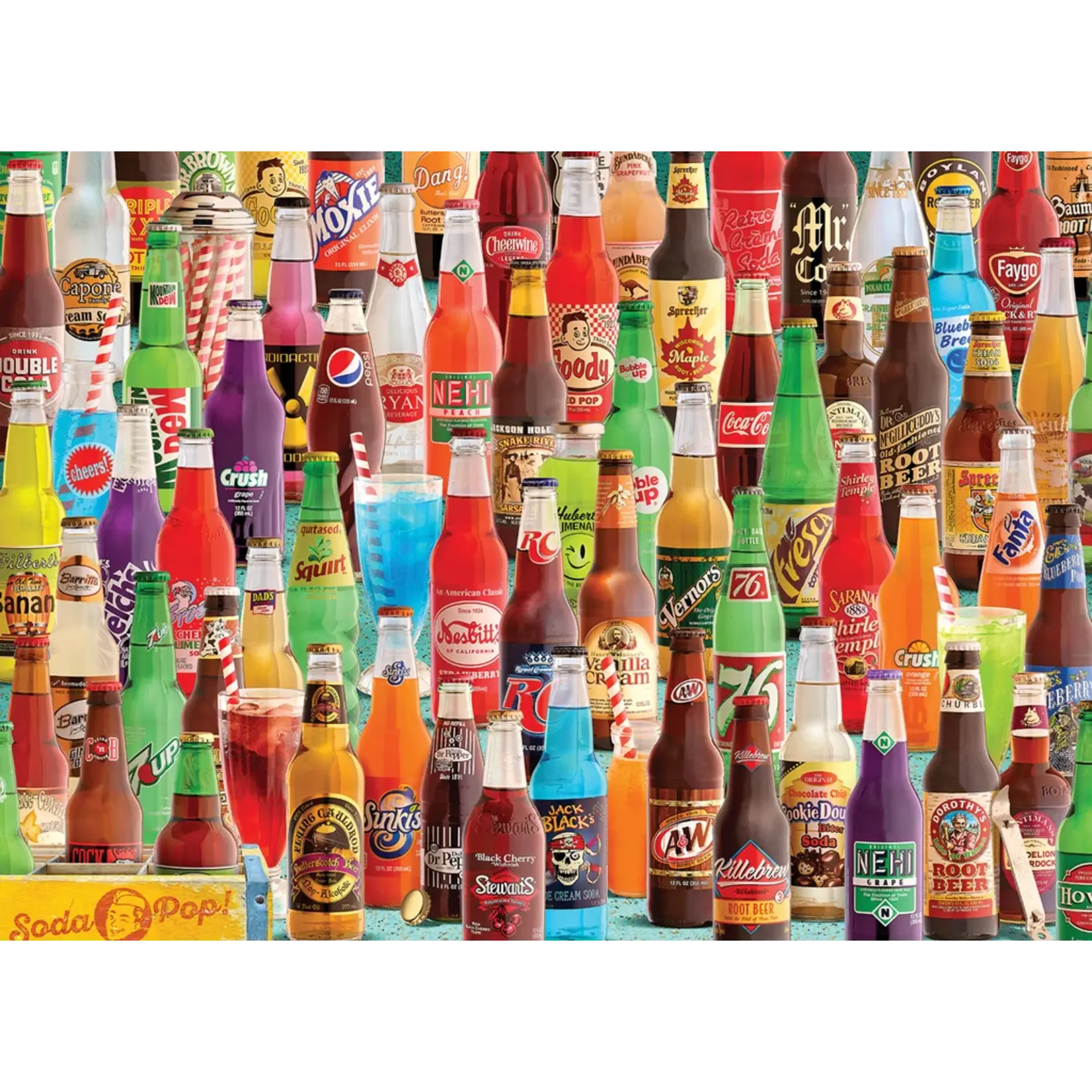 Puzzle Twist Soda Pop - 1000 Piece Puzzle