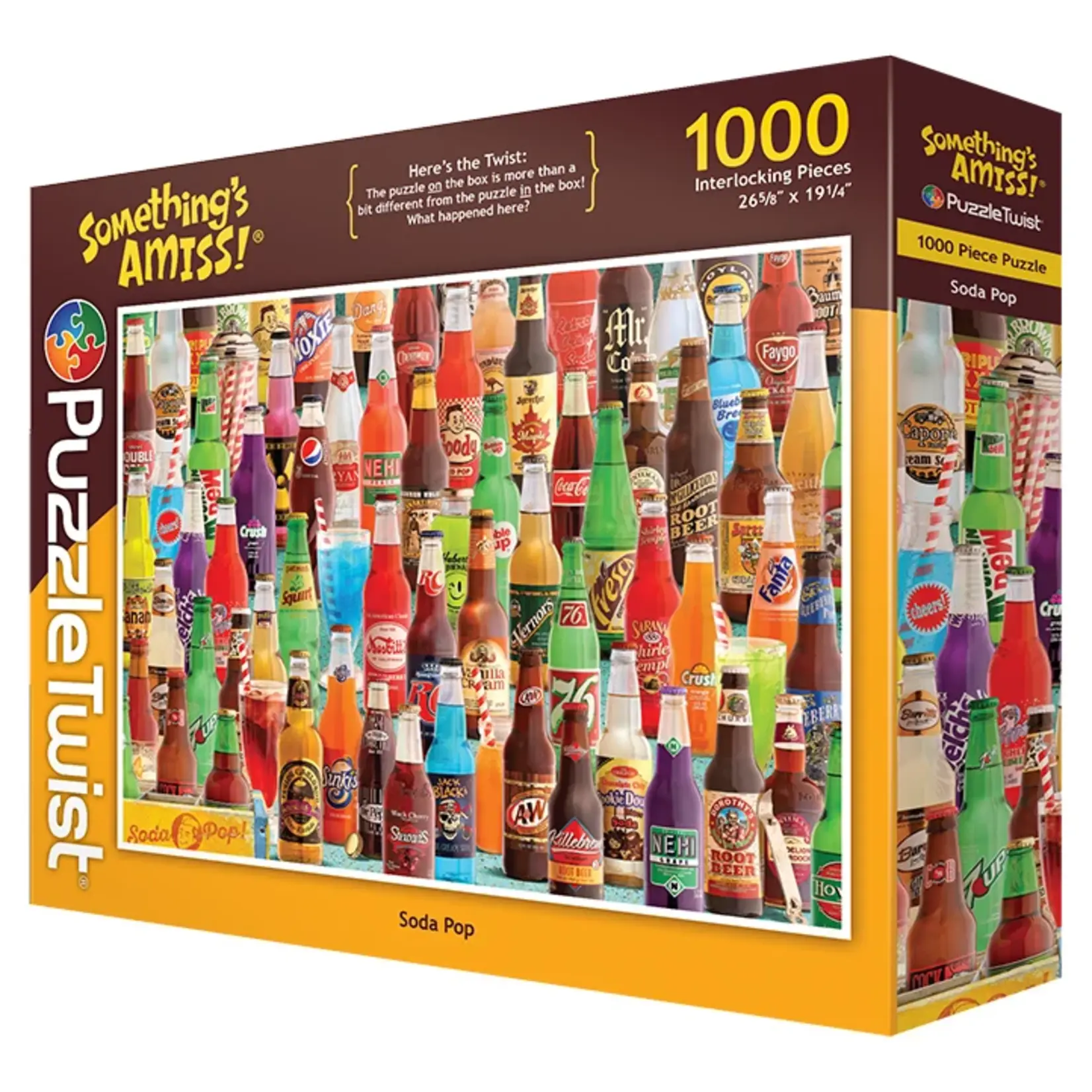 Puzzle Twist Soda Pop - 1000 Piece Puzzle