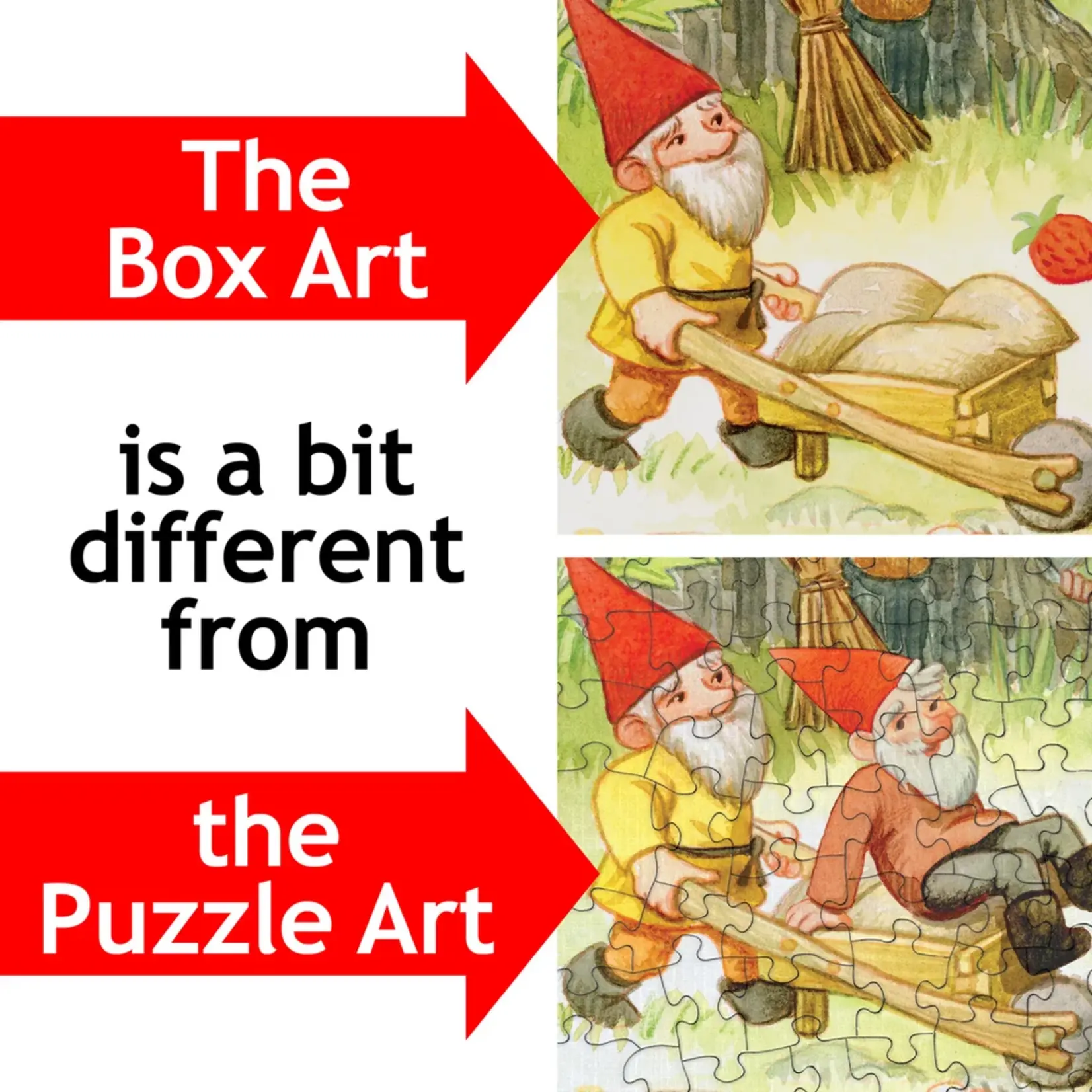 Puzzle Twist Home Sweet Gnome - 1000 Piece Puzzle