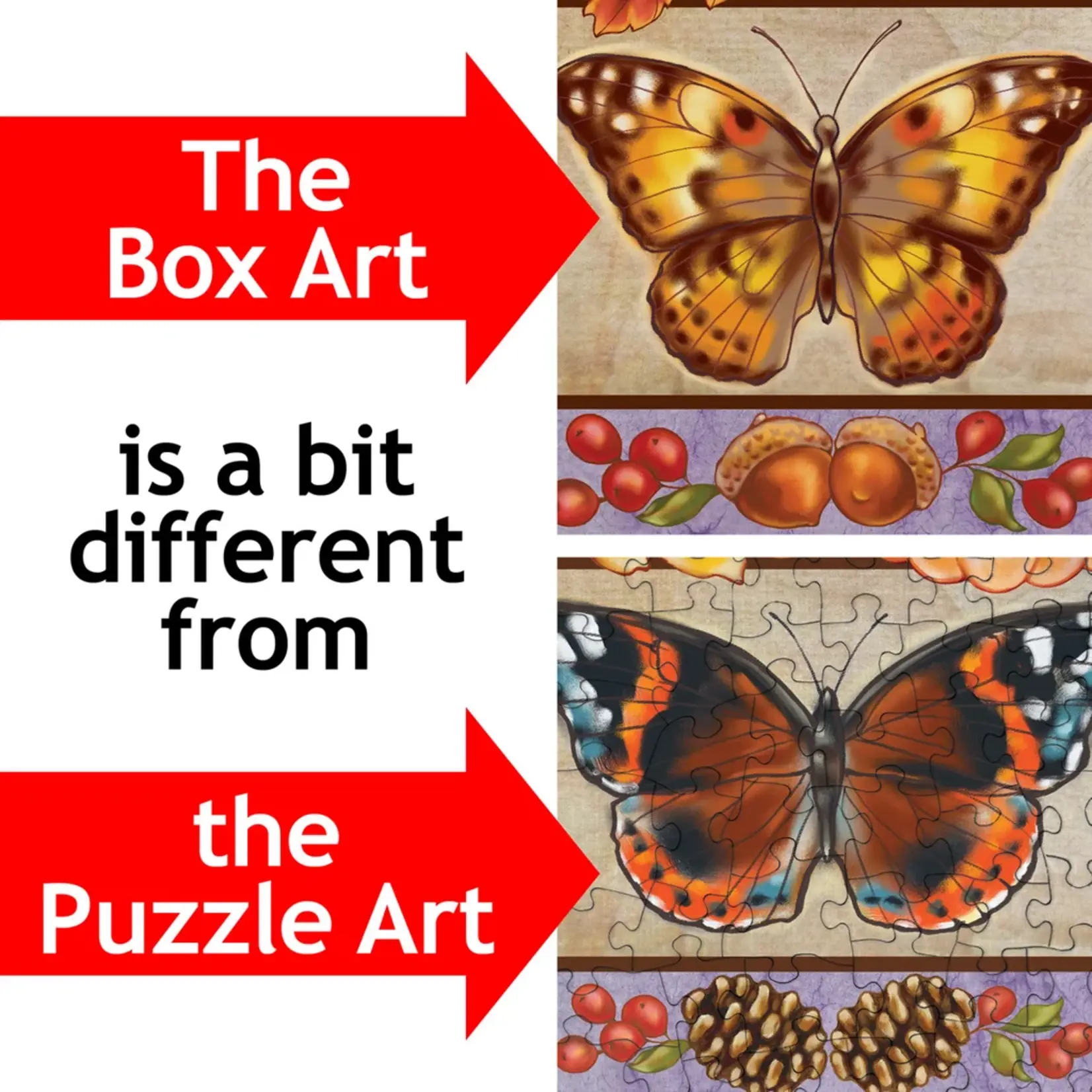 Puzzle Twist Autumn Delights - 500 Piece Puzzle