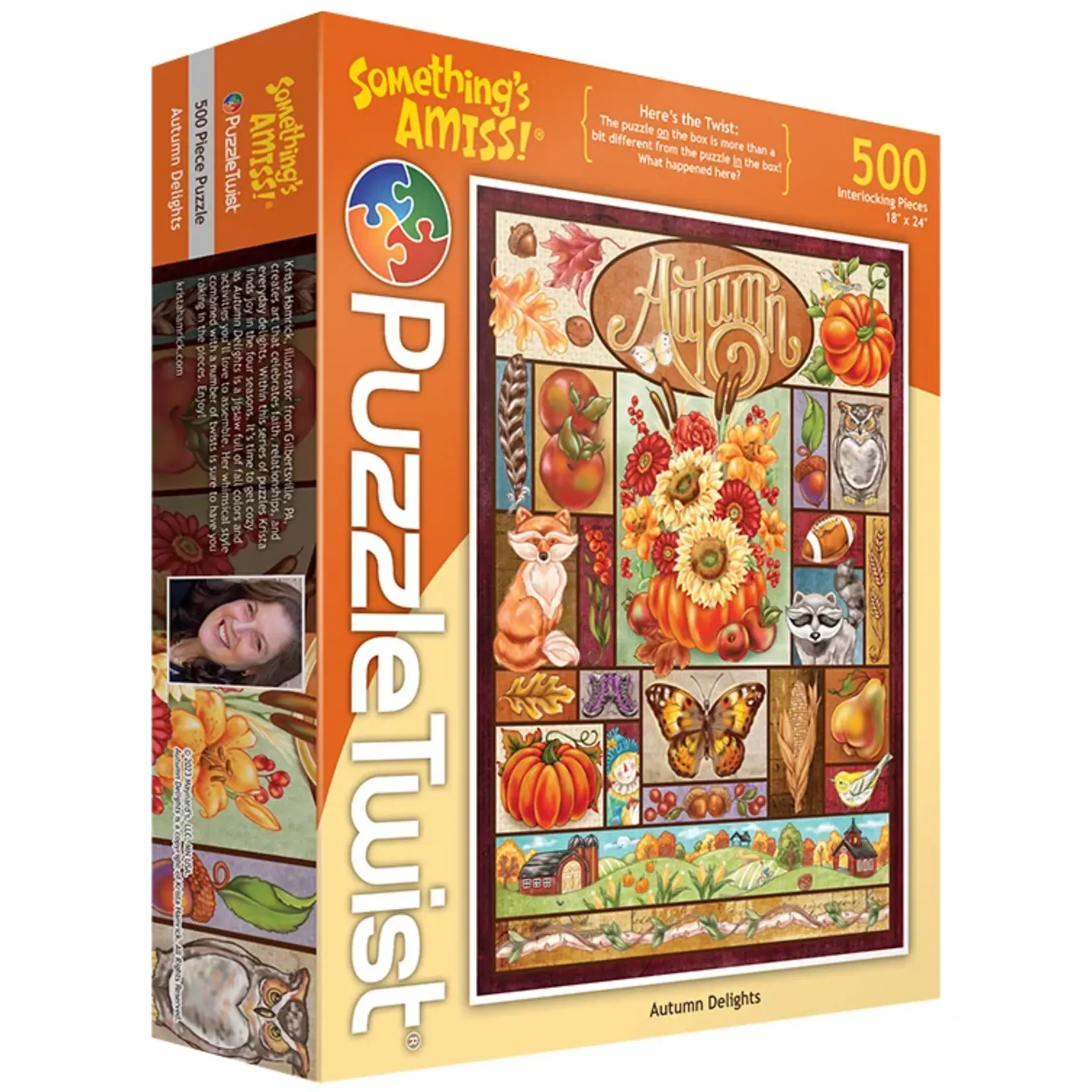 Puzzle Twist Autumn Delights - 500 Piece Puzzle