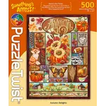 Puzzle Twist Autumn Delights - 500 Piece Puzzle