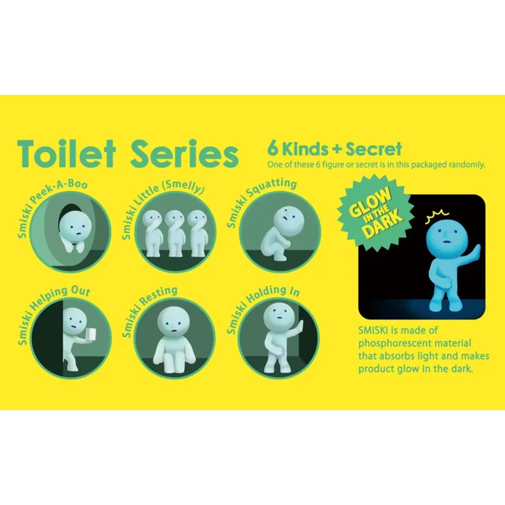 SMISKI Toilet Series Mini Figure - 1 Piece