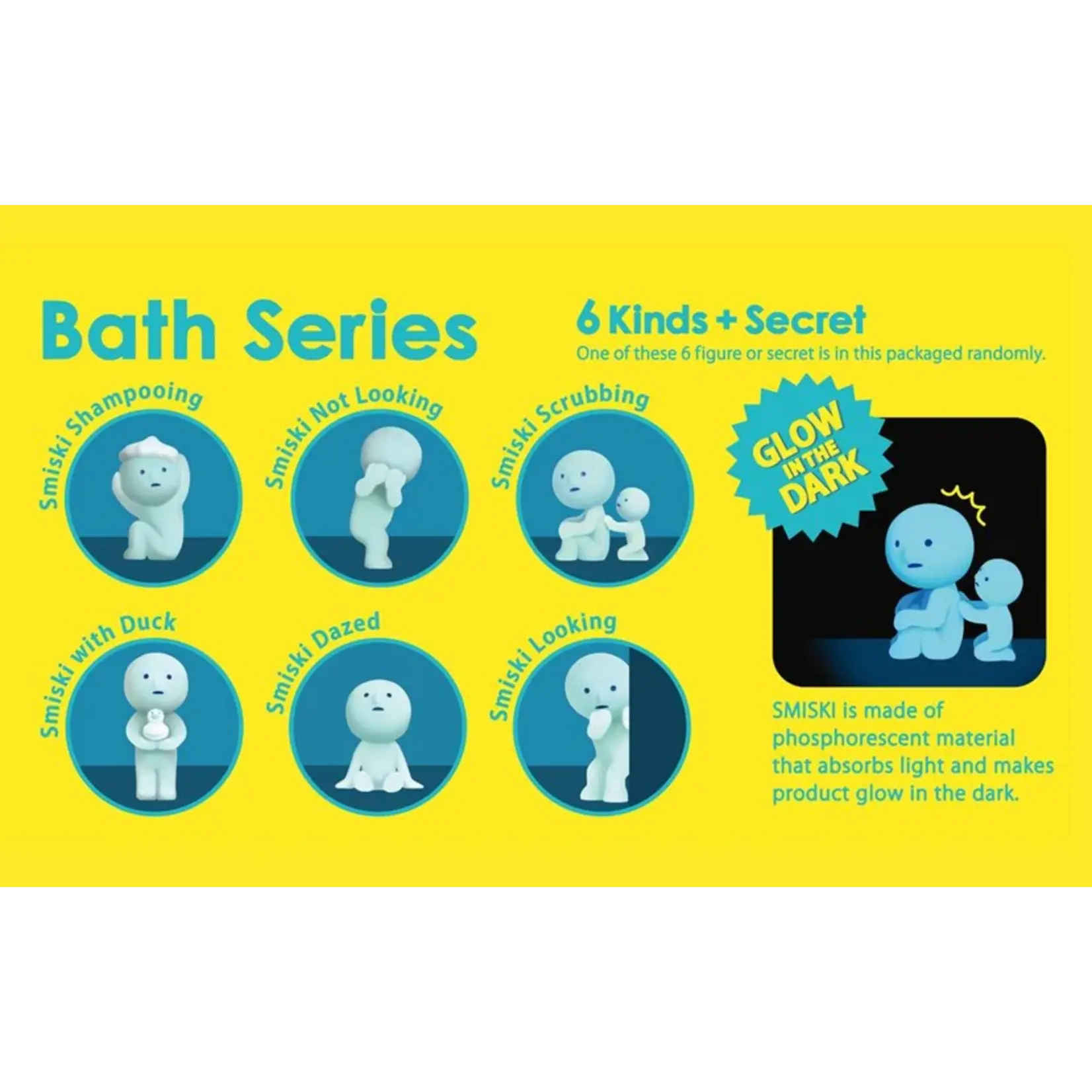 SMISKI Bath Series Mini Figure - 1 Piece