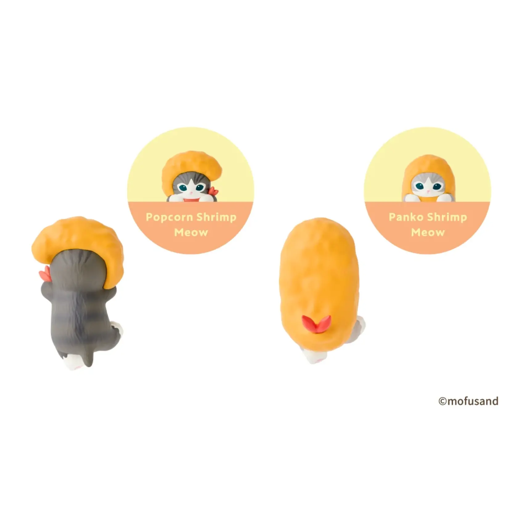 Dreams HIPPERS Mofusand Shrimp Meow Series Mini Figure - 1 Piece