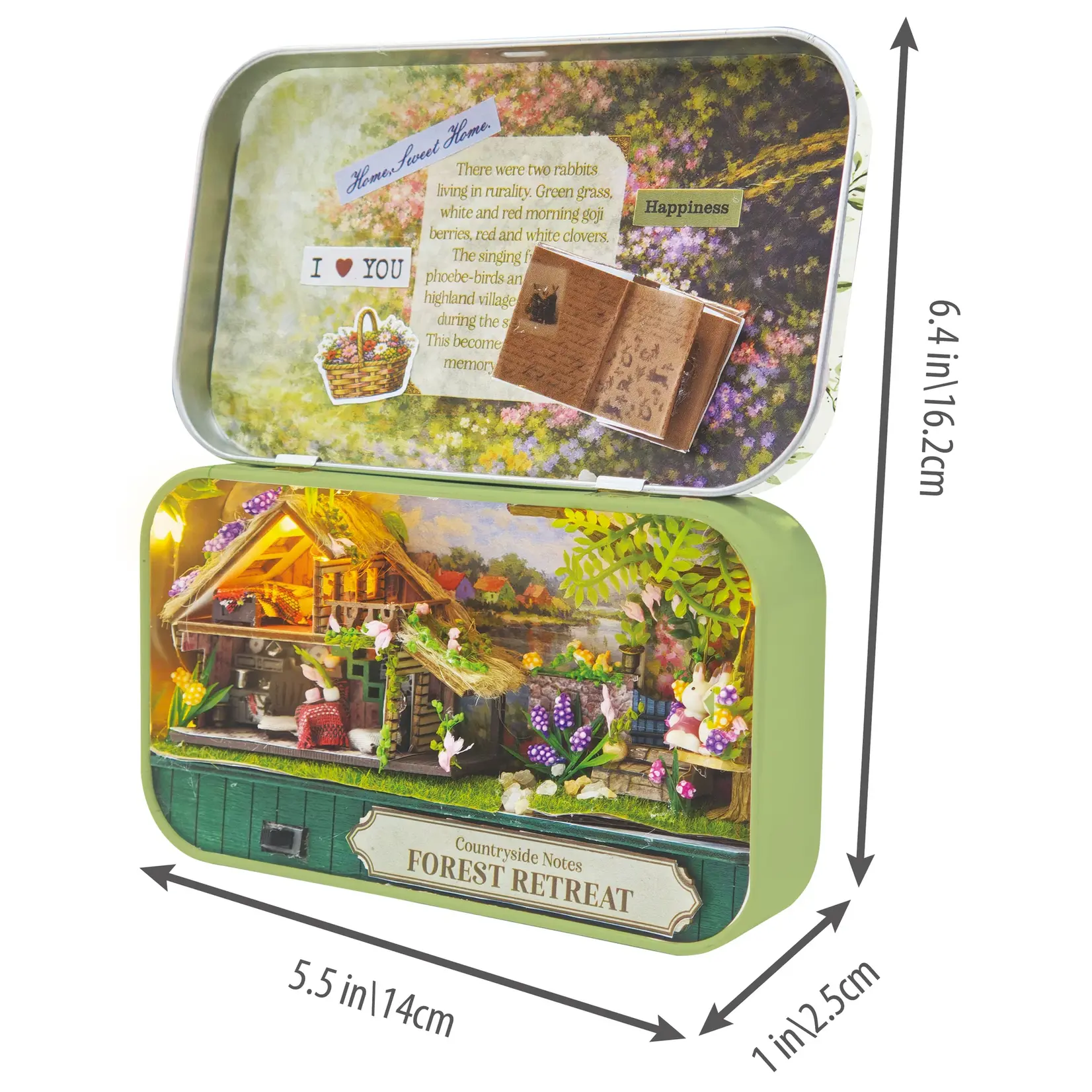 Hands Craft DIY Tiniatures: Forest Retreat