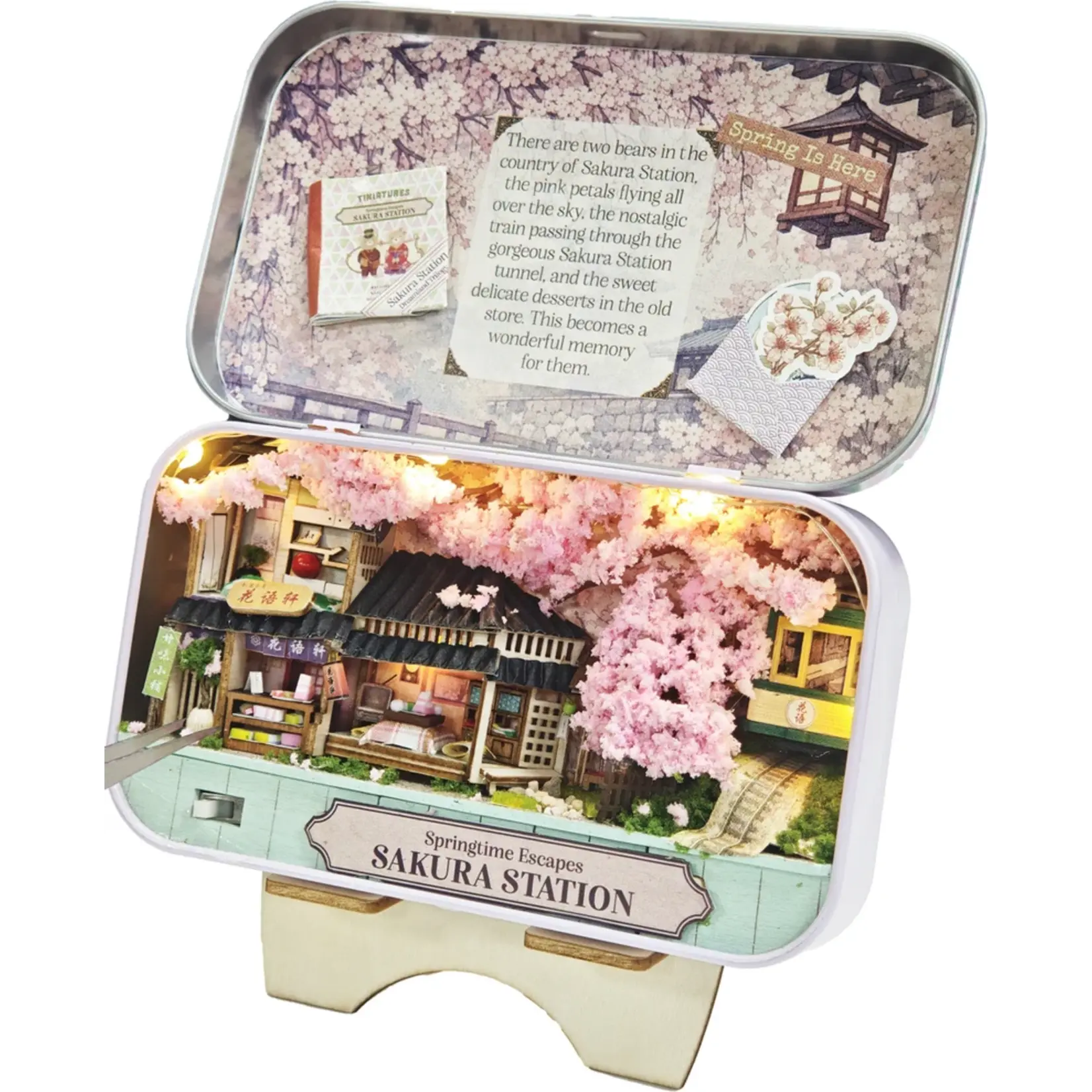Hands Craft DIY Tiniatures: Sakura Station