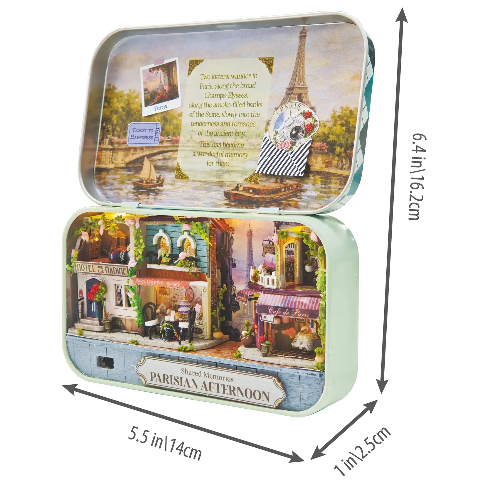 Hands Craft DIY Tiniatures: Parisian Afternoon