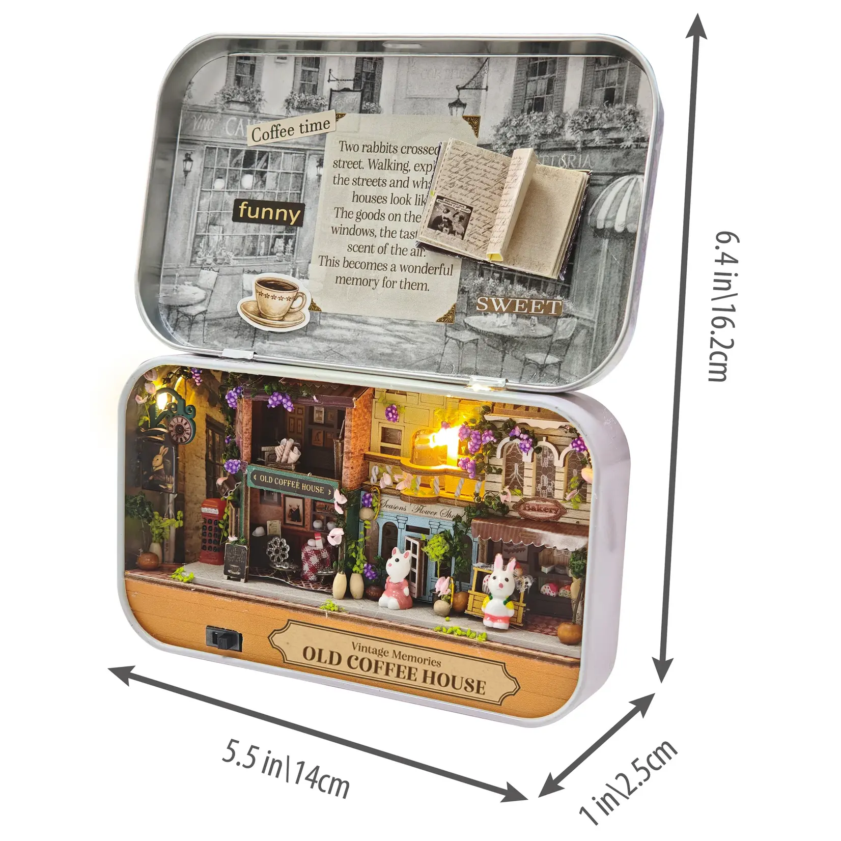 Hands Craft DIY Tiniatures: Old Coffee House