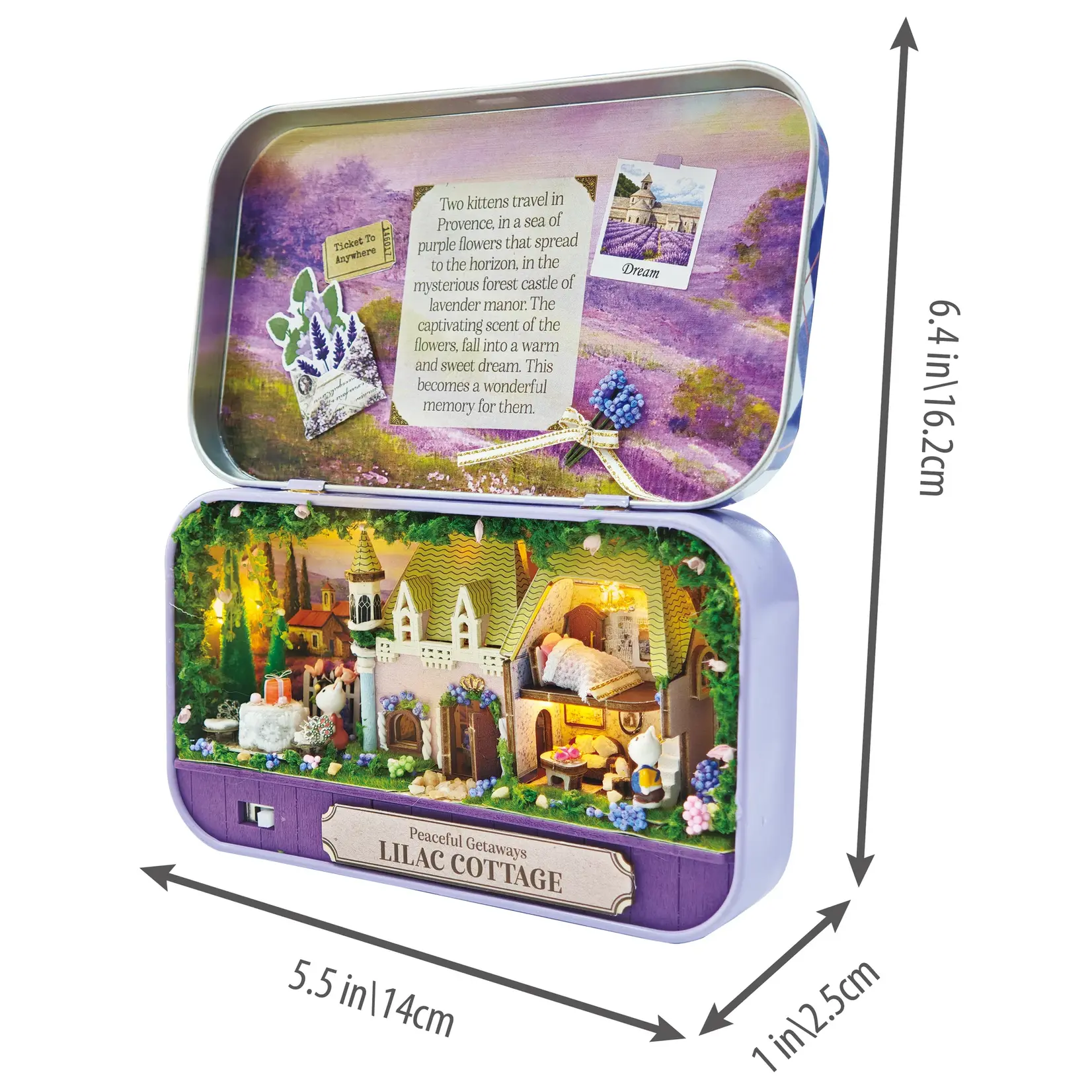 Hands Craft DIY Tiniatures: Lilac Cottage