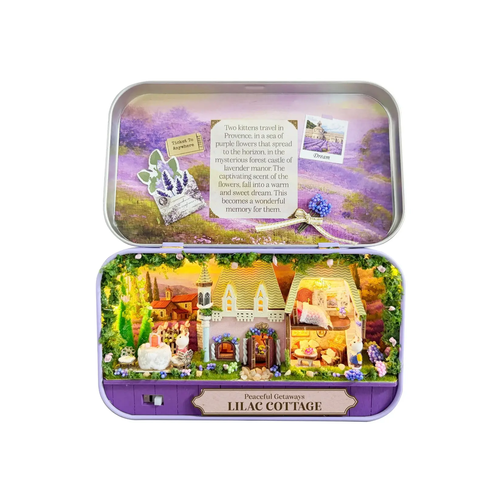 Hands Craft DIY Tiniatures: Lilac Cottage