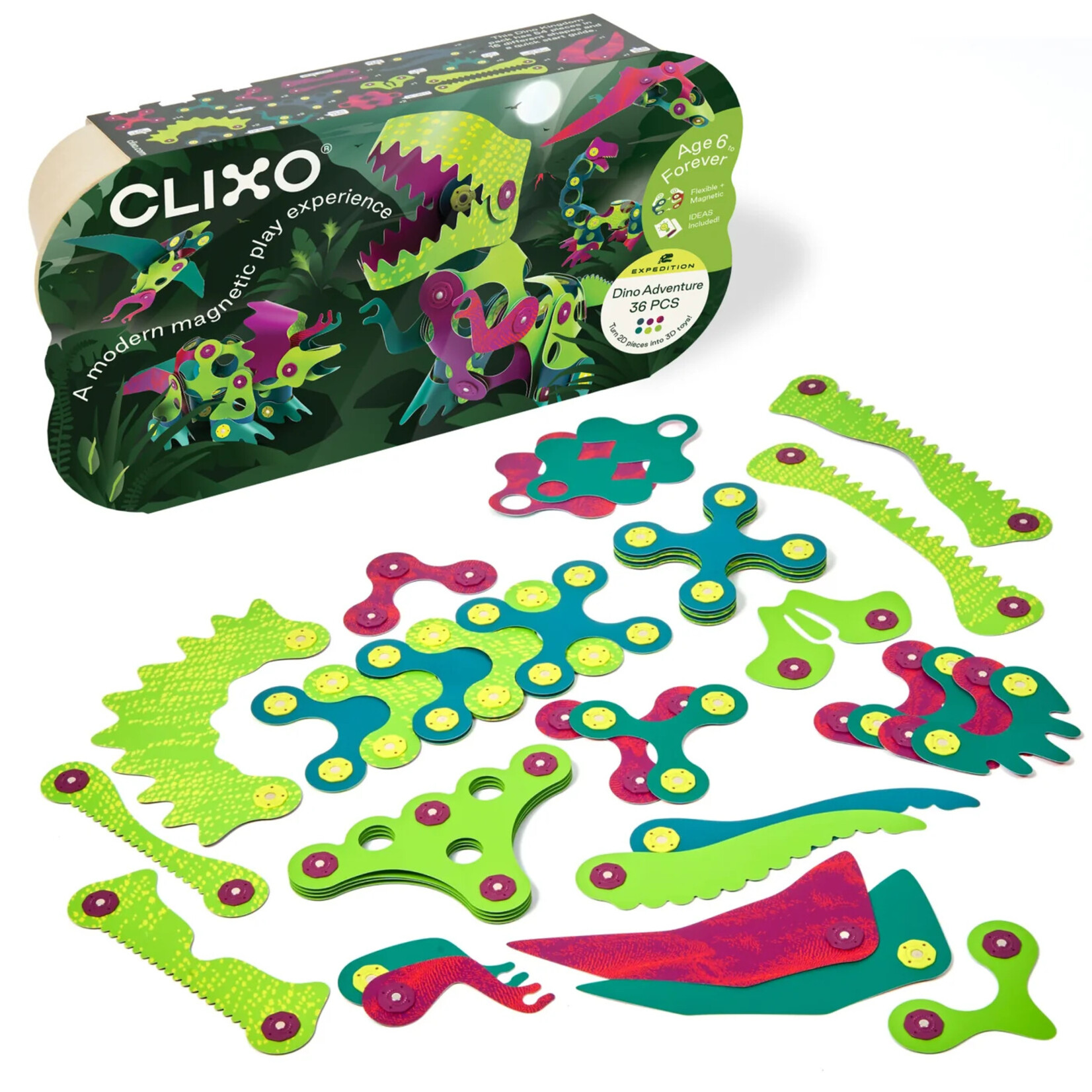 Clixo Clixo Dino Adventure Pack