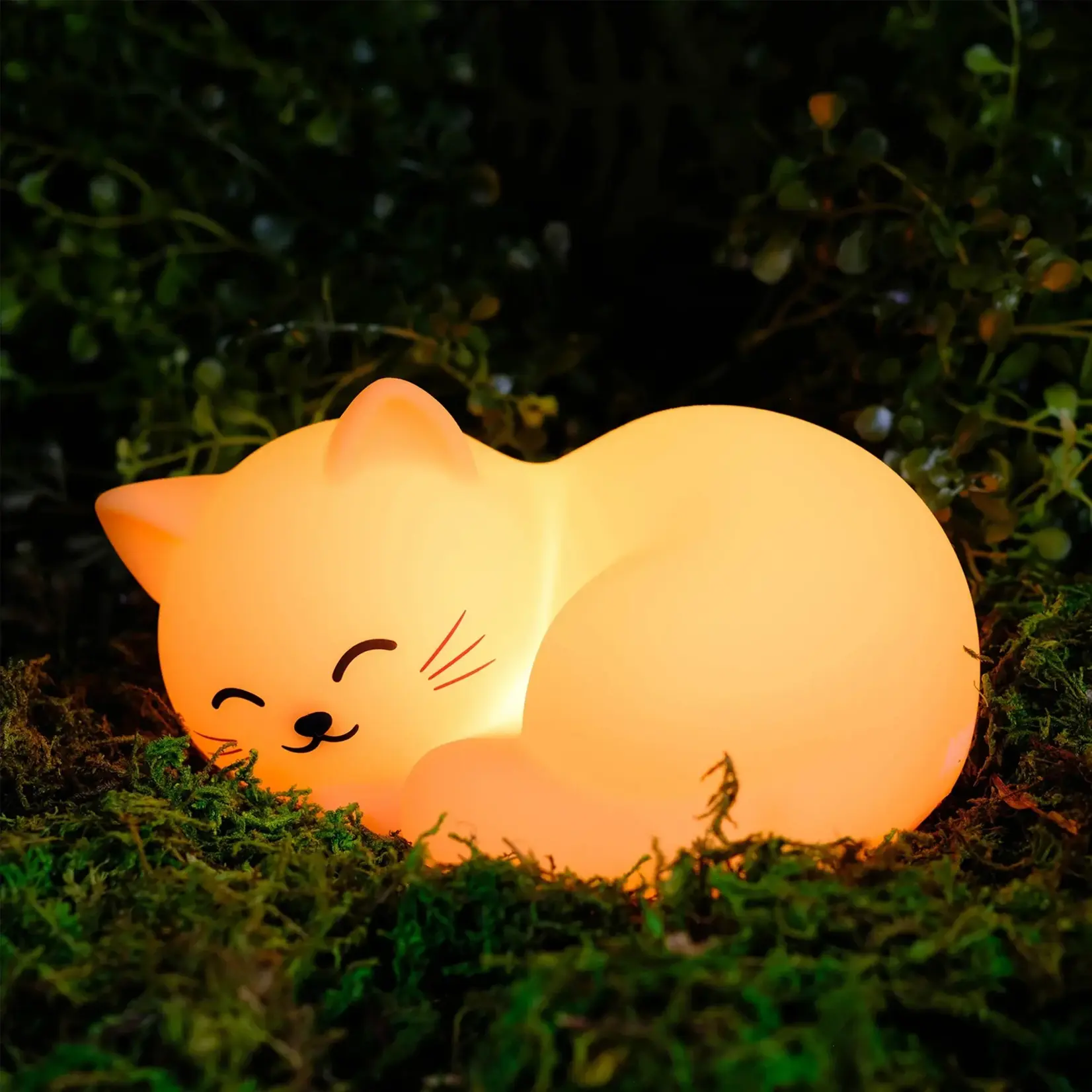 World Of Mushi Ambient Squishy Cat Light