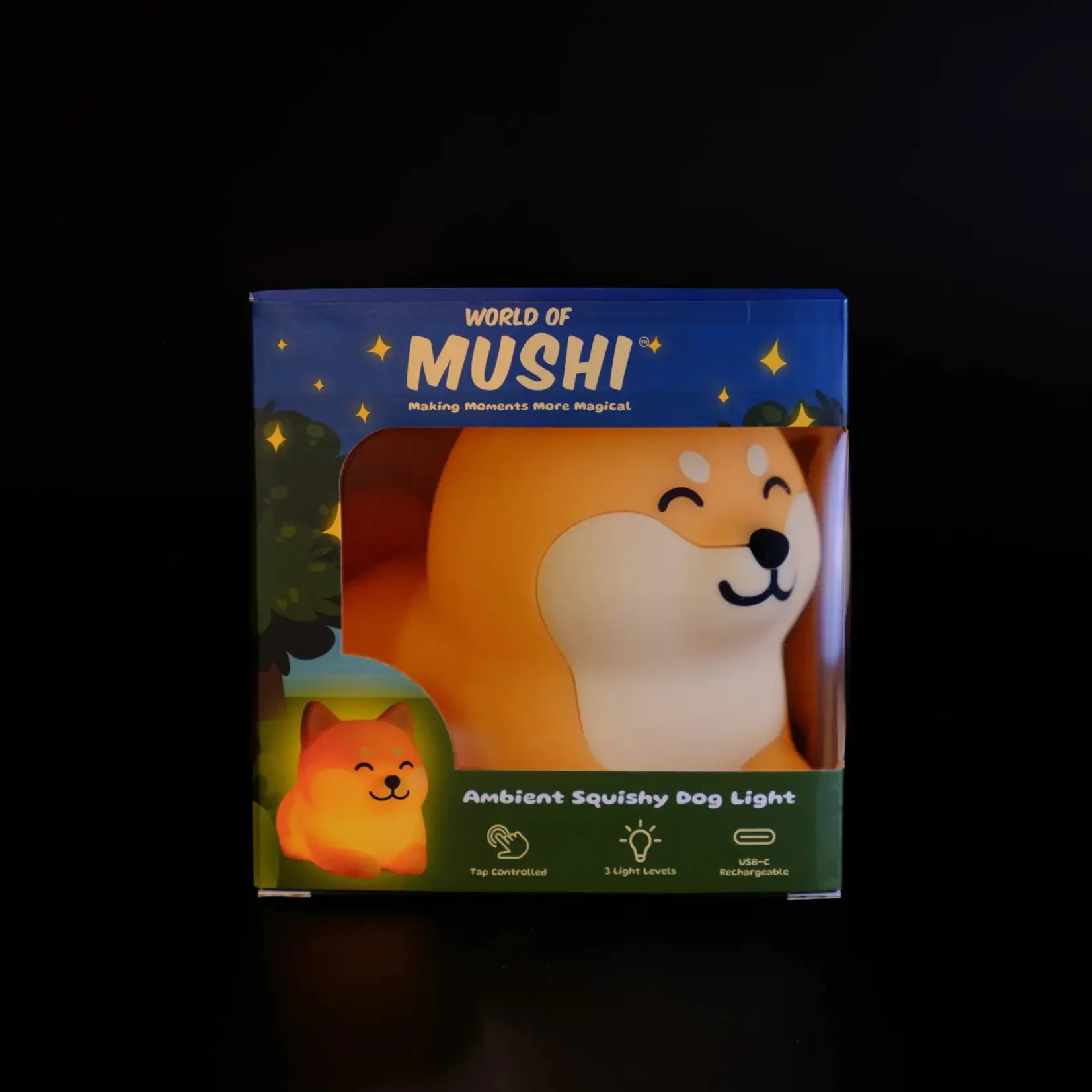 World Of Mushi Ambient Squishy Dog Light