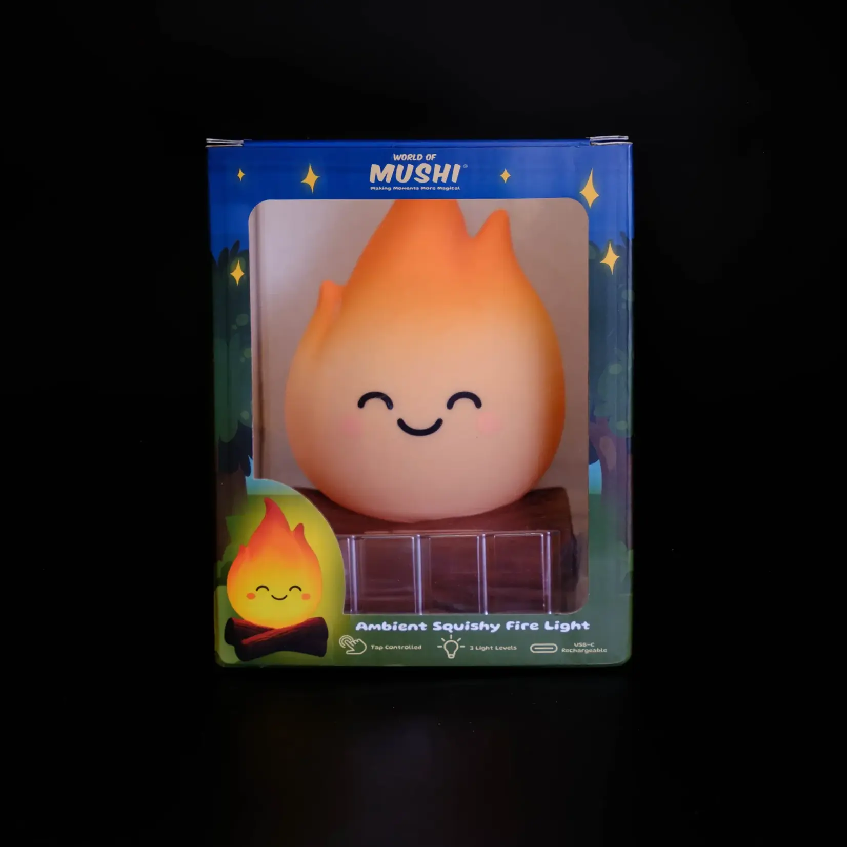 World Of Mushi Ambient Squishy Fire Light