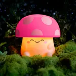 World Of Mushi Squishy Mushroom Light: Pink