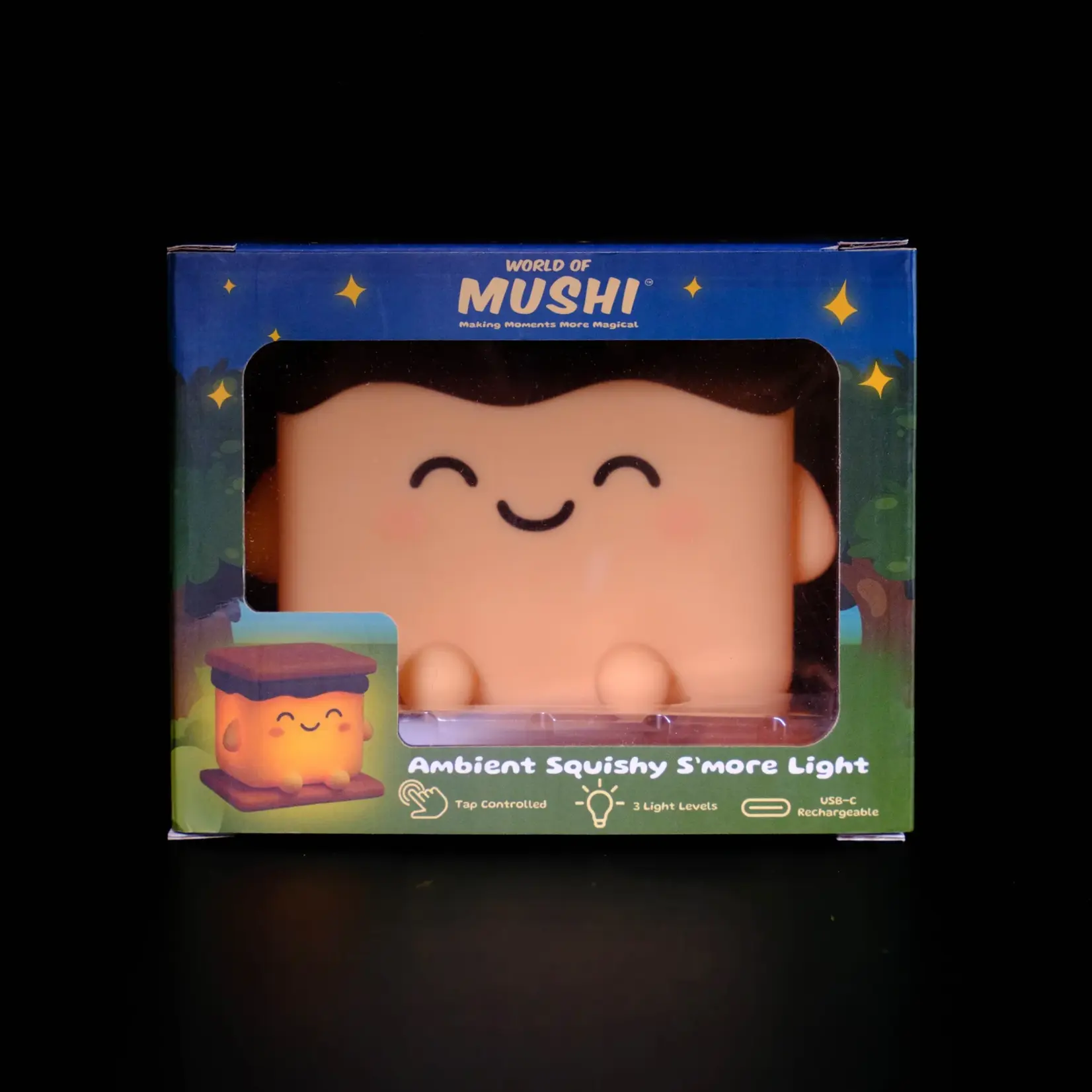 World Of Mushi Ambient Squishy S'more Light