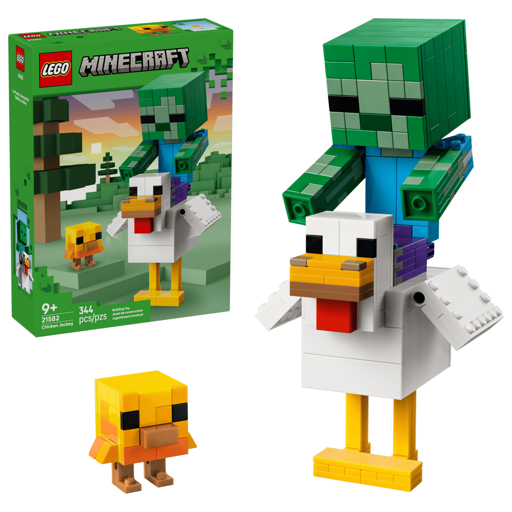 LEGO® 21582 - Chicken Jockey Minecraft Building Set