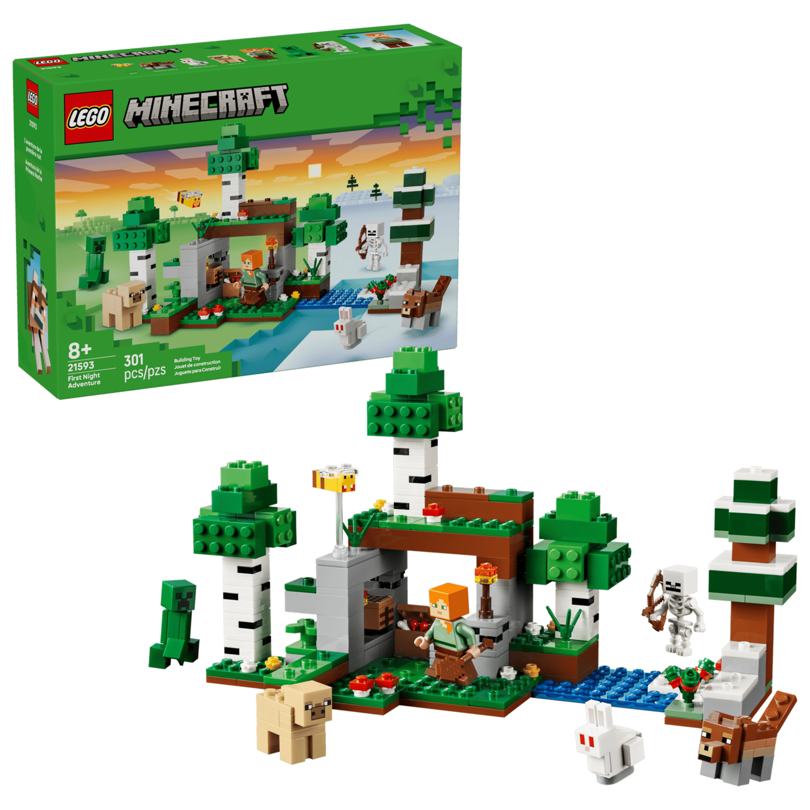 LEGO® 21593 - First Night Adventure Minecraft Building Set