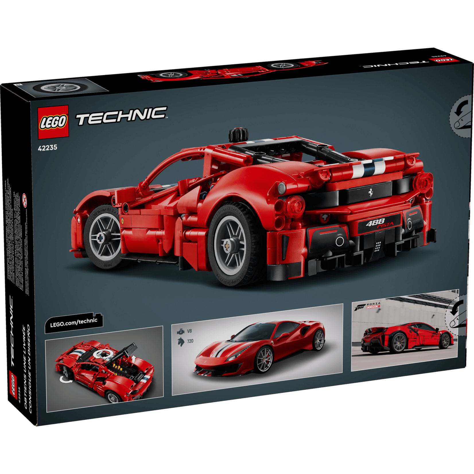 LEGO® 42235 - Ferrari 488 PISTA Car Technic Building Set
