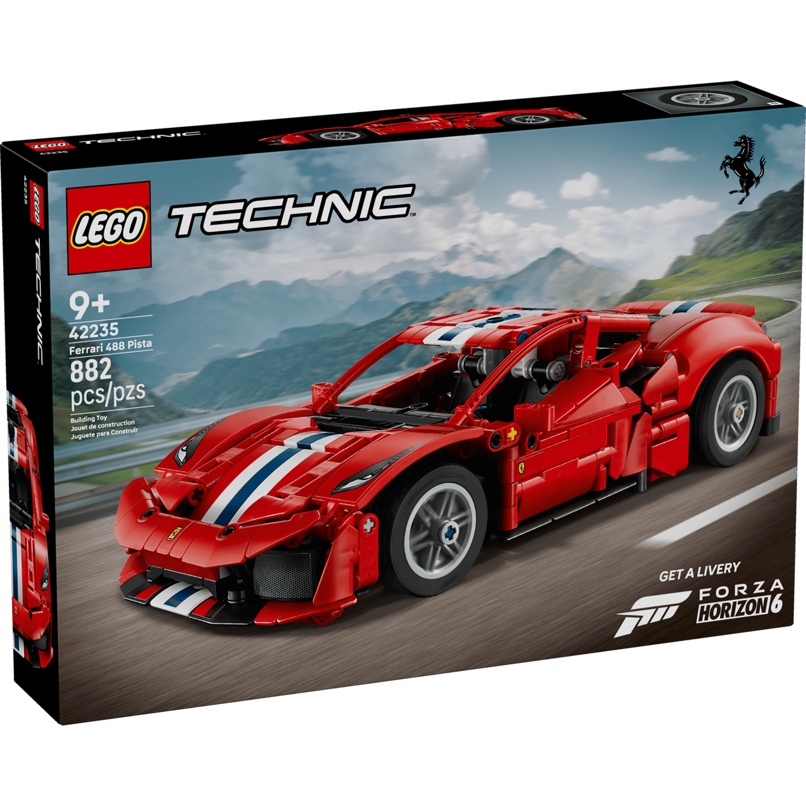 LEGO® 42235 - Ferrari 488 PISTA Car Technic Building Set