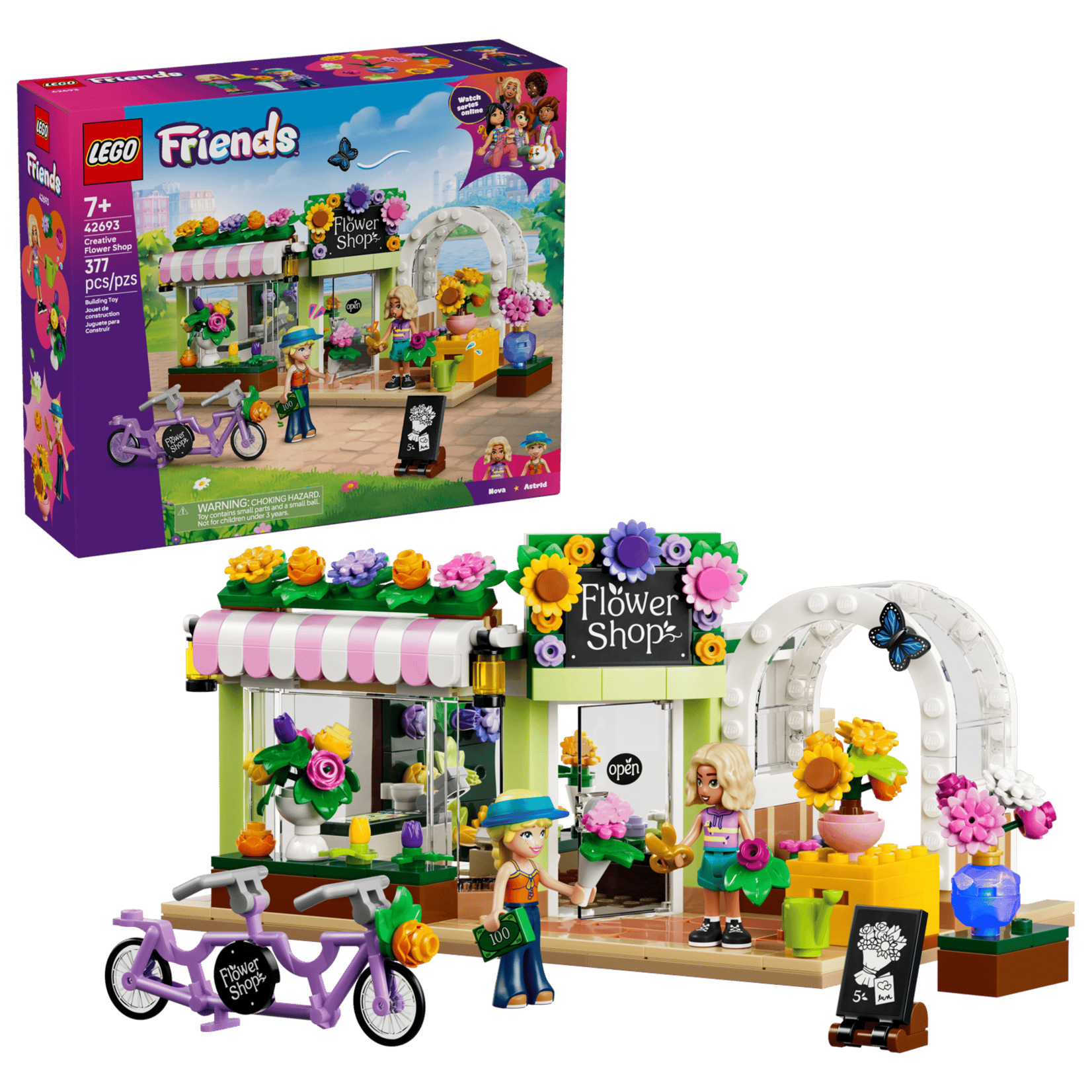 LEGO® 42693 - Creative Flower Shop Friends Building Set