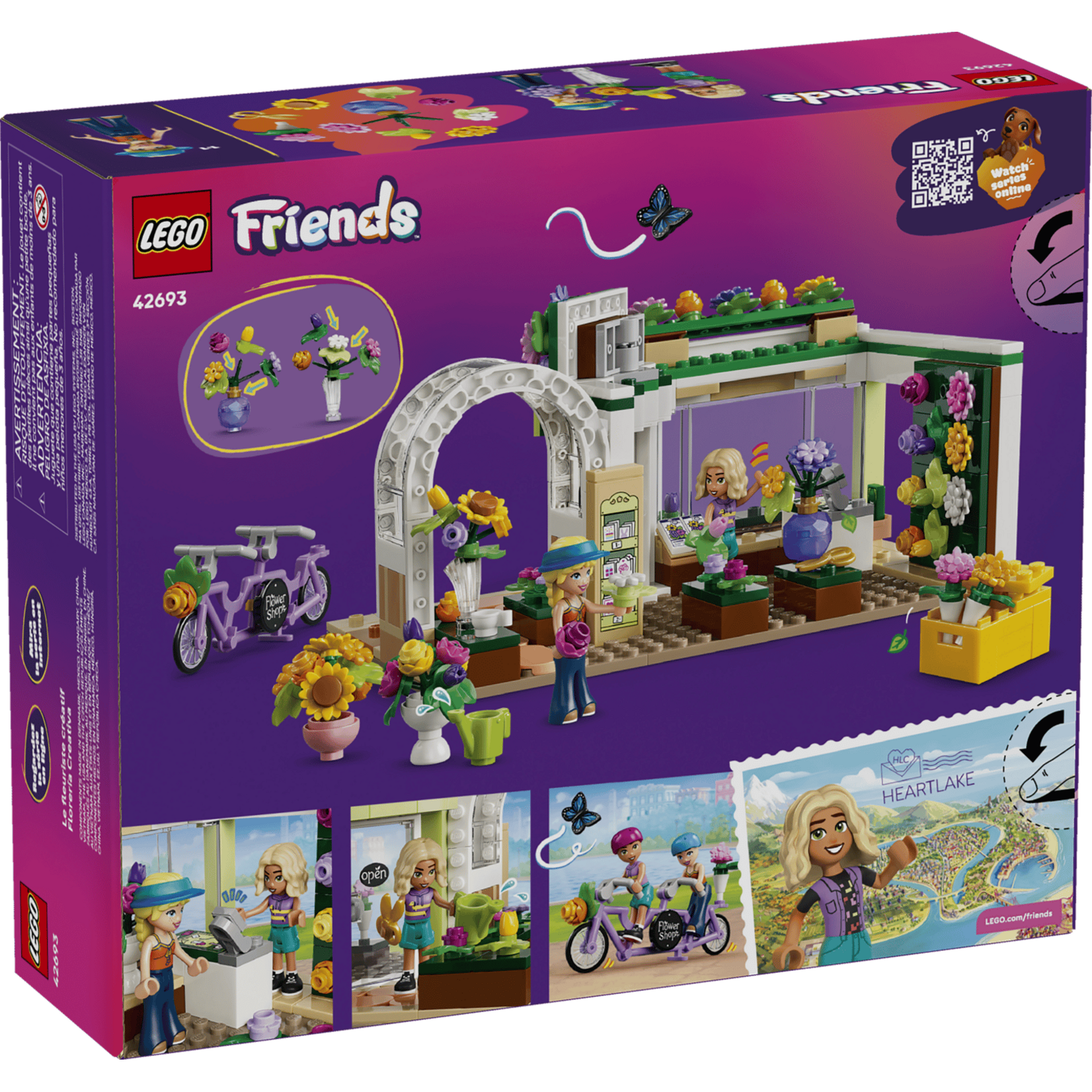 LEGO® 42693 - Creative Flower Shop Friends Building Set