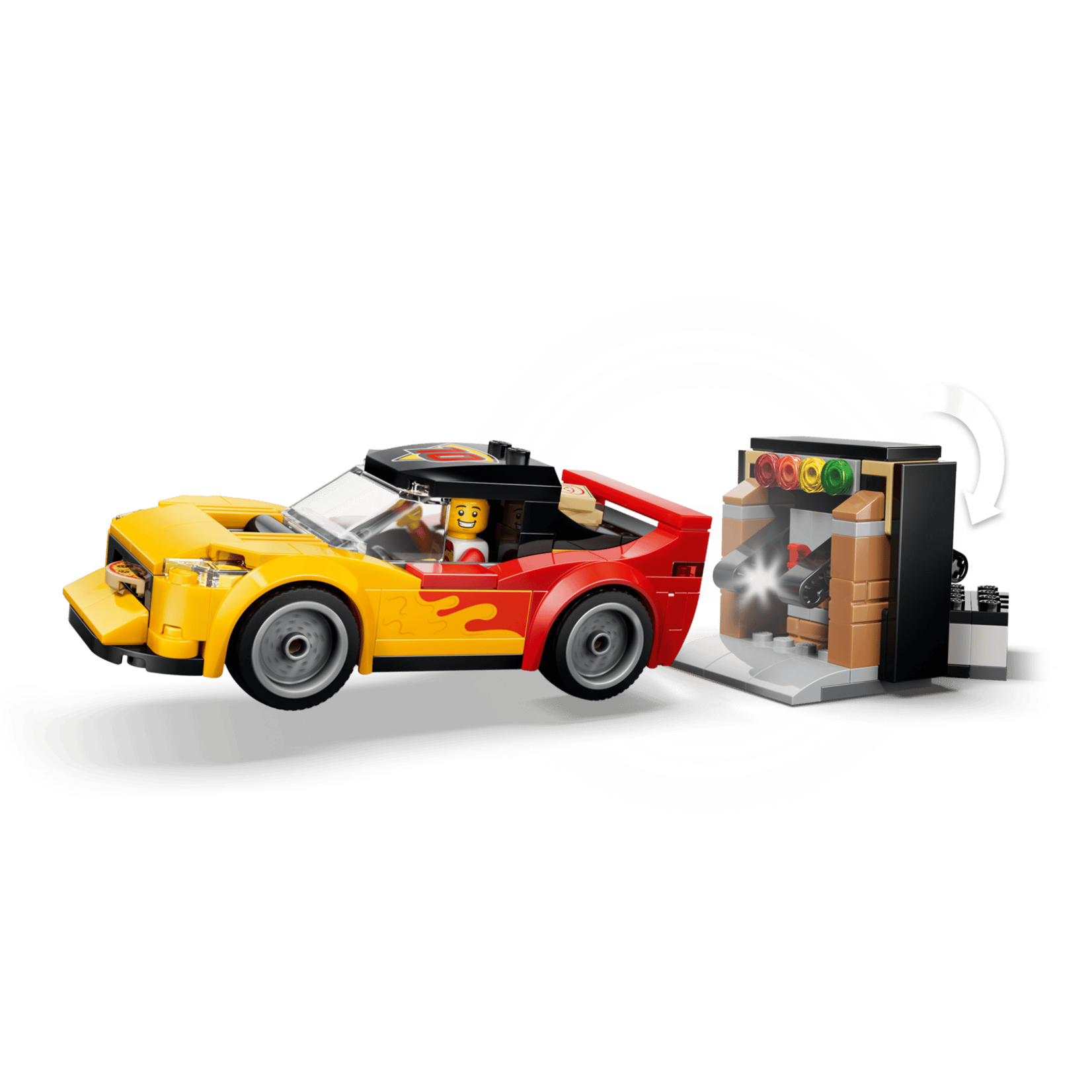LEGO® 60496 - Pizza Delivery Experience with Vehicles City Building Set