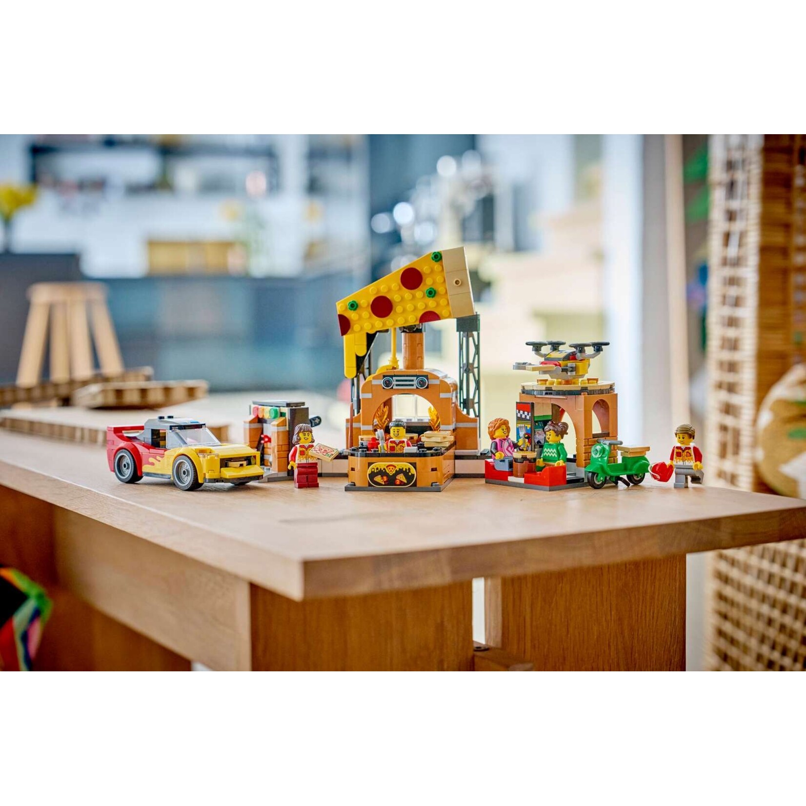 LEGO® 60496 - Pizza Delivery Experience with Vehicles City Building Set