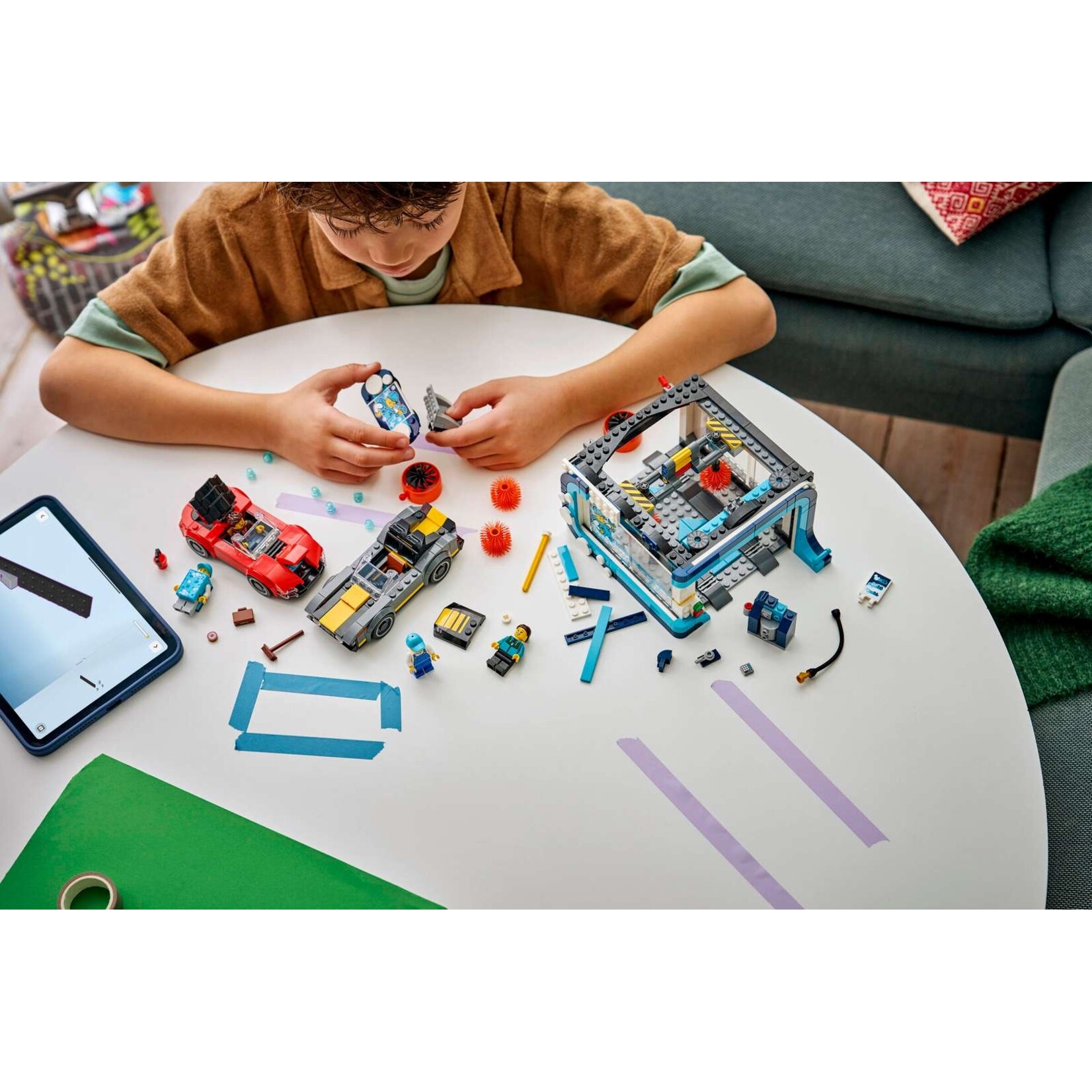 LEGO® 60497 - Drive-Thru Car Wash City Building Set