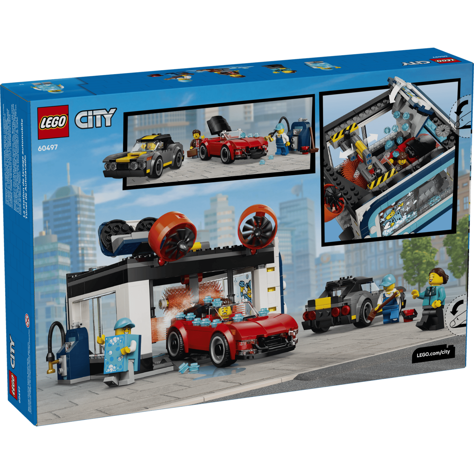LEGO® 60497 - Drive-Thru Car Wash City Building Set