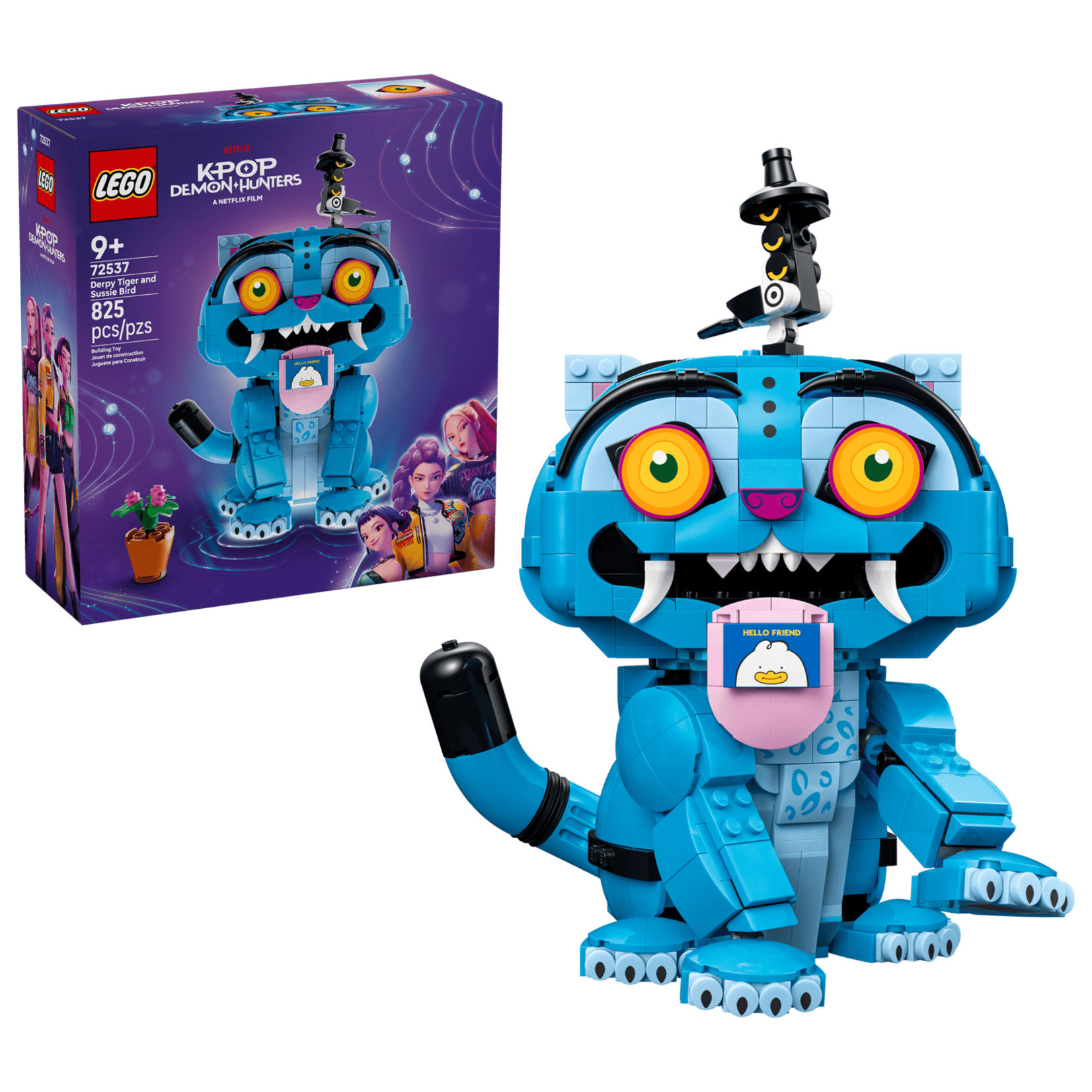 LEGO® 72537 - Derpy Tiger and Sussie Bird KPop Demon Hunters Building Set