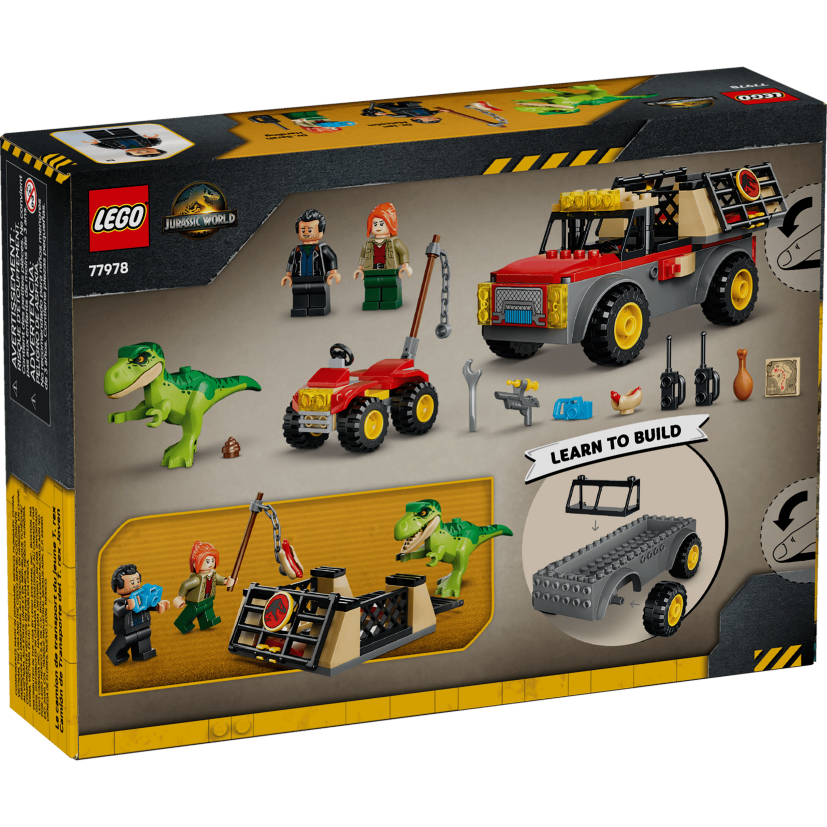 LEGO® 77978 - Young T. rex Transport Truck Jurassic World Building Set