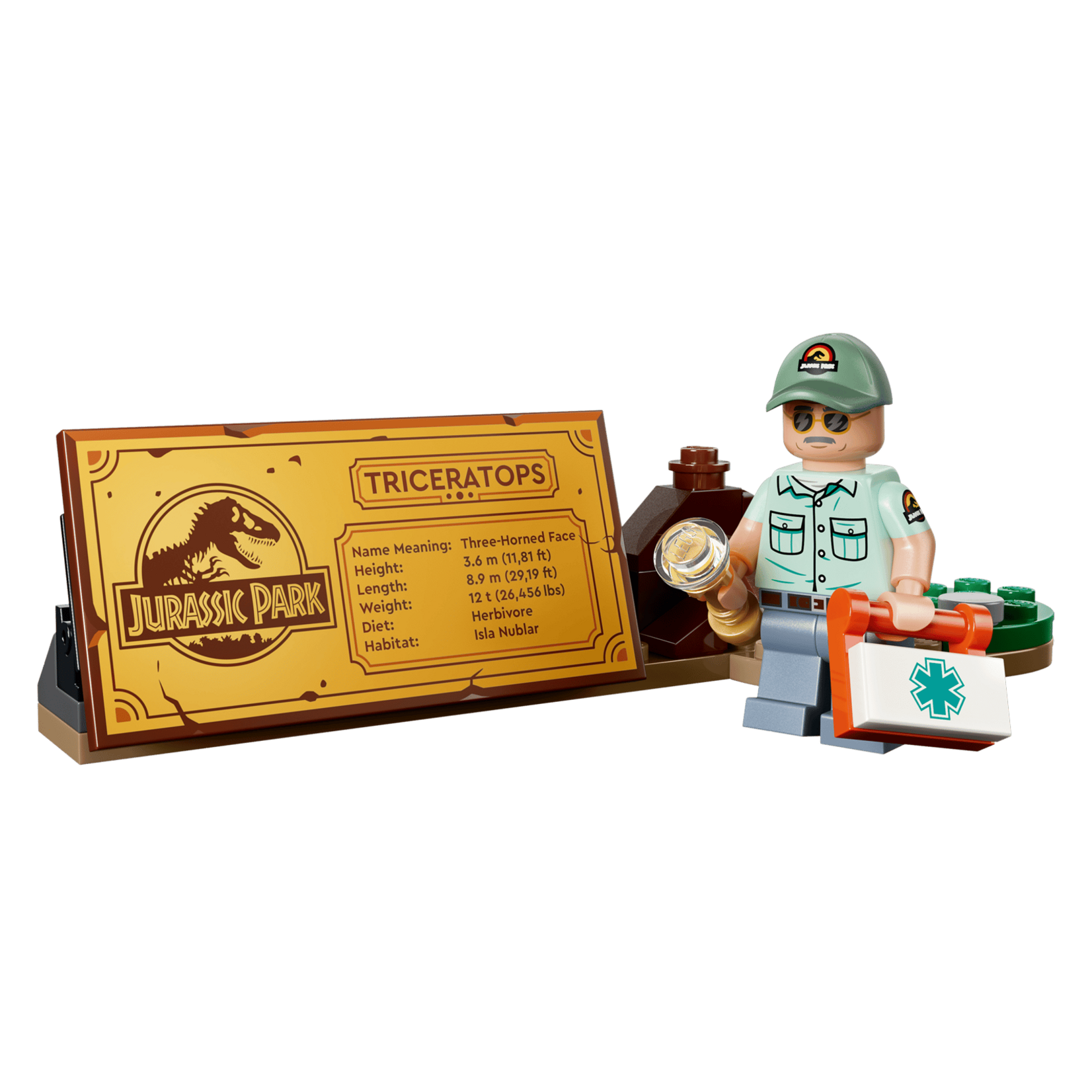 LEGO® 77985 - Dinosaur Fossils: Triceratops Jurassic World Building Set