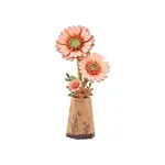 Hands Craft Flower - Orange Gerbera Daisy