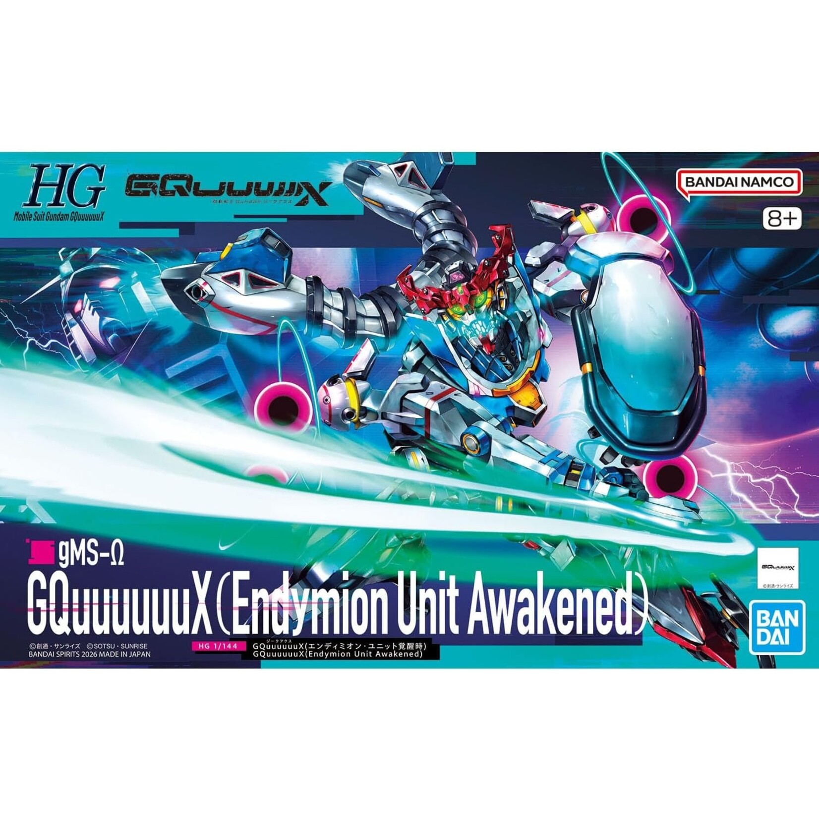 Bandai 2794144 #13 GQuuuuuux (Endymion Unit Awakened) HG
