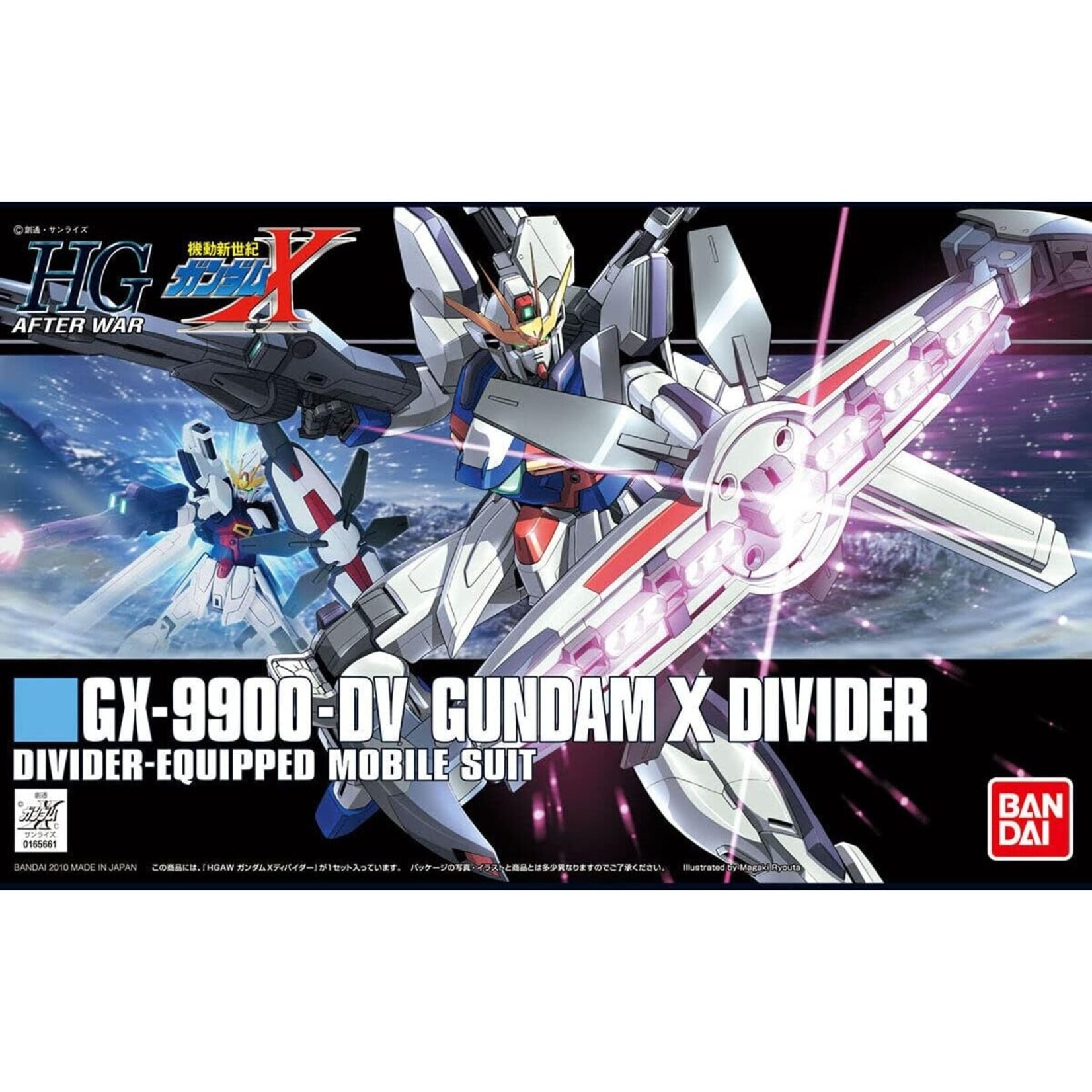 Bandai 2117229 - #118 Gundam X Divider "Gundam X" HGAW