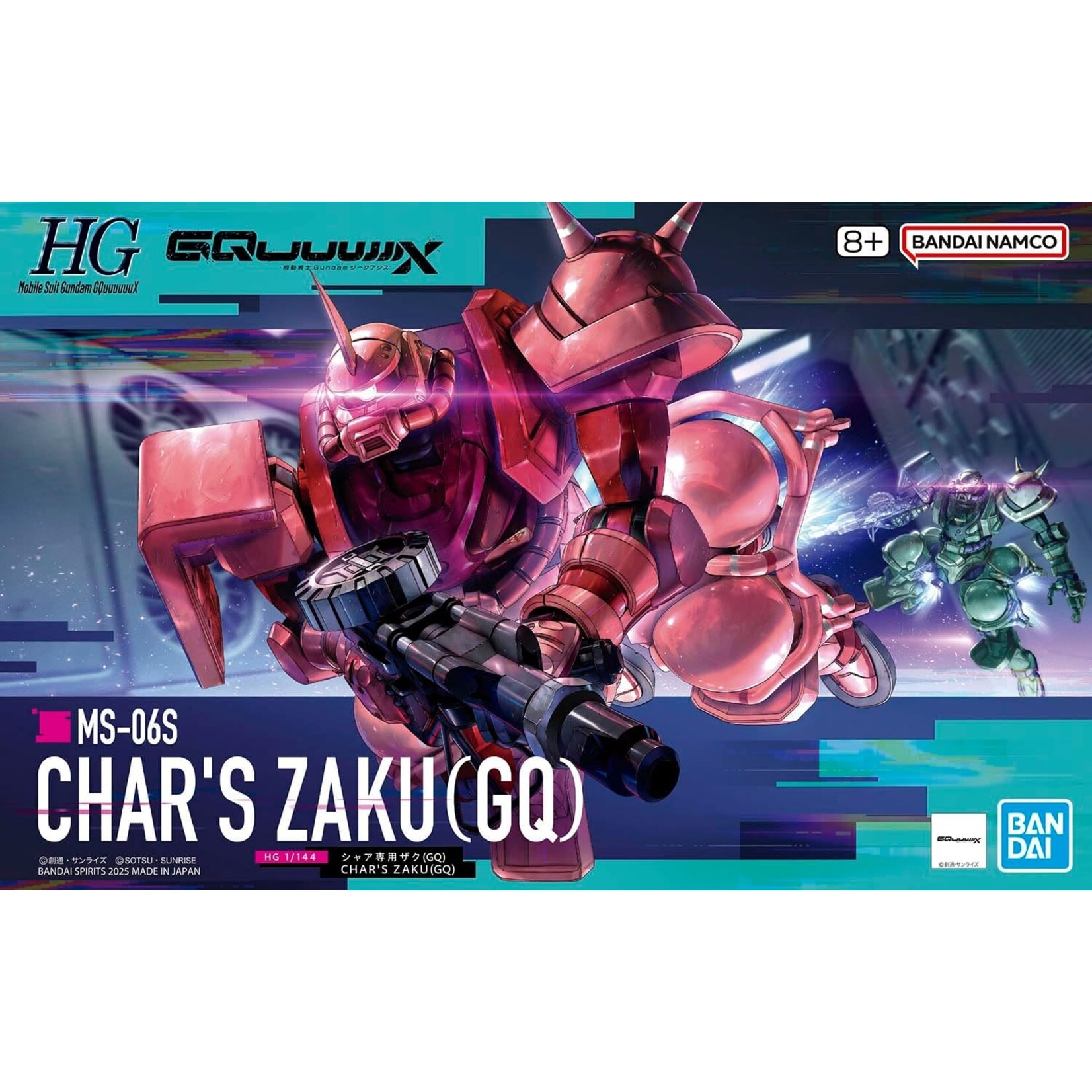 Bandai 2773842 #11 Char's Zaku (GQ) HG