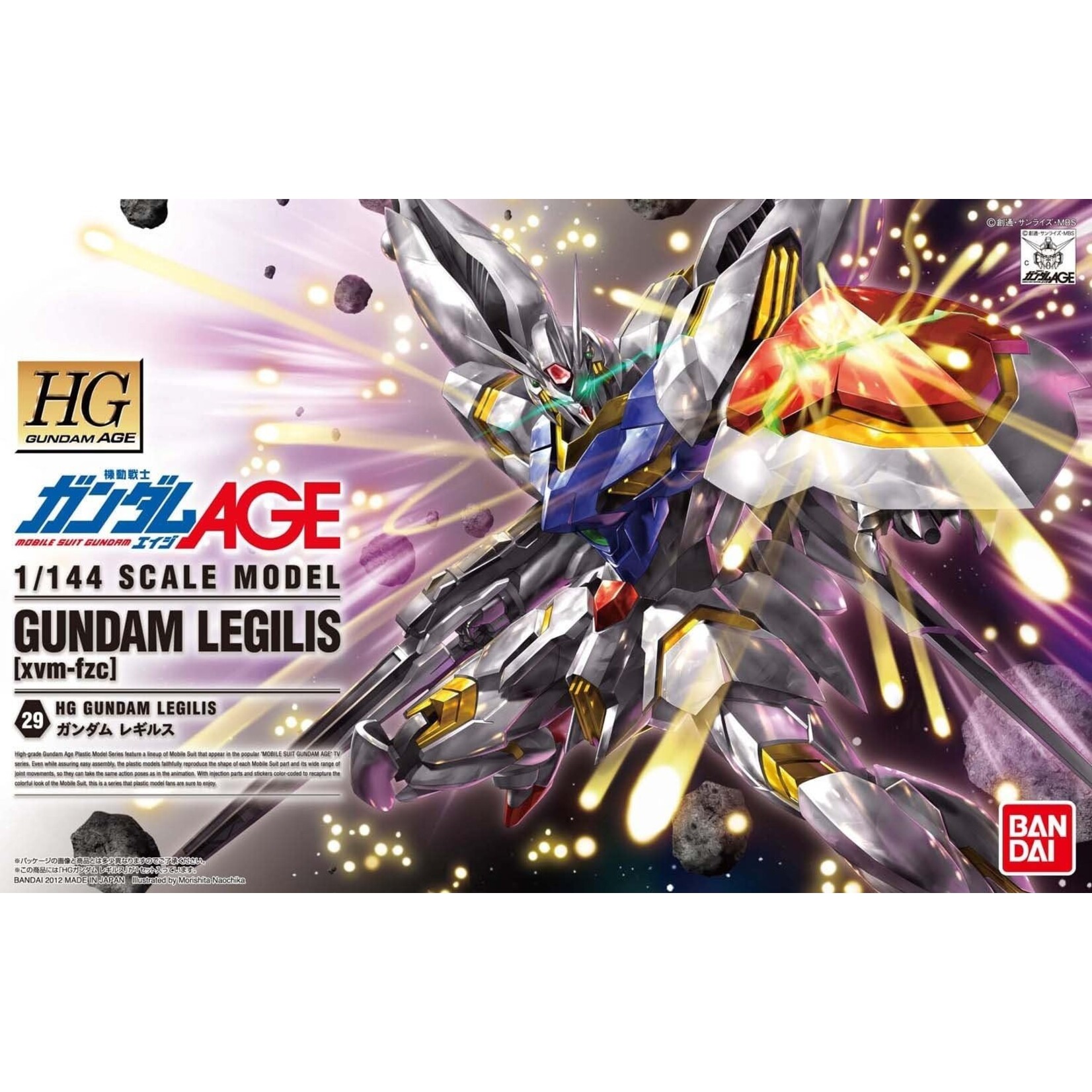 Bandai 5060370 #29 Gundam Age Legilis HG