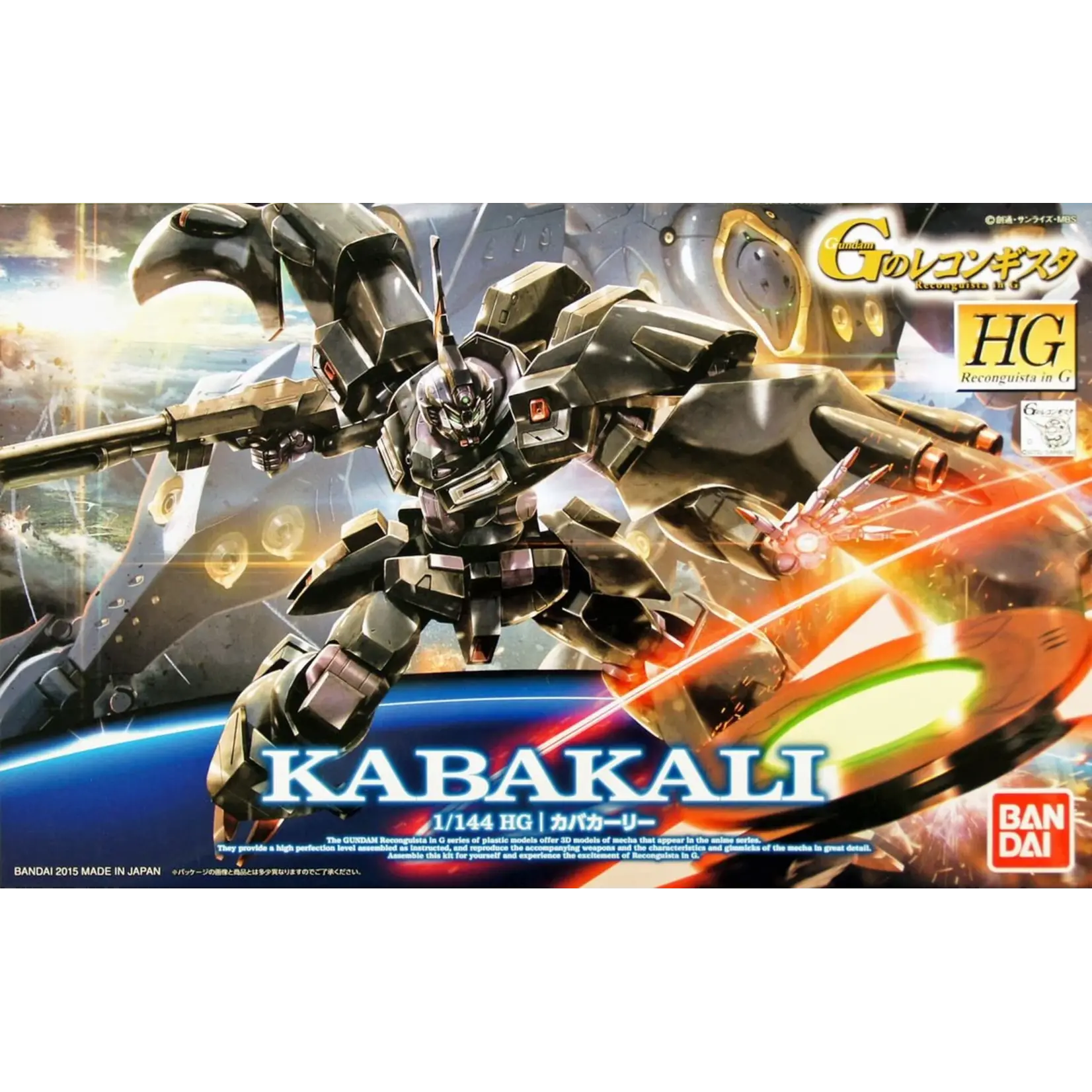 Bandai 2291361 #16 Kabakali "Gundam Reconguista" HG