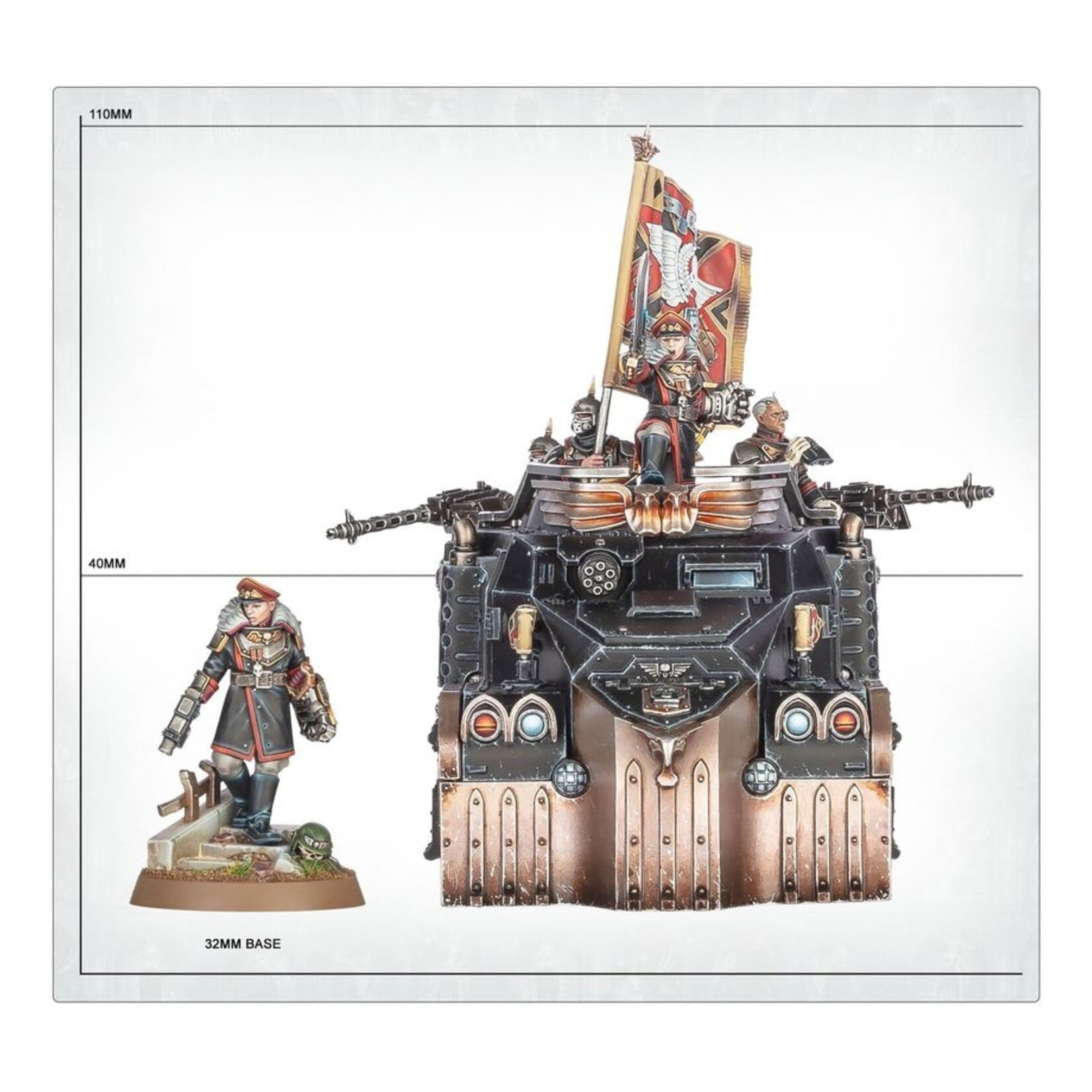 Games Workshop Astra Militarum: Commissar Graves