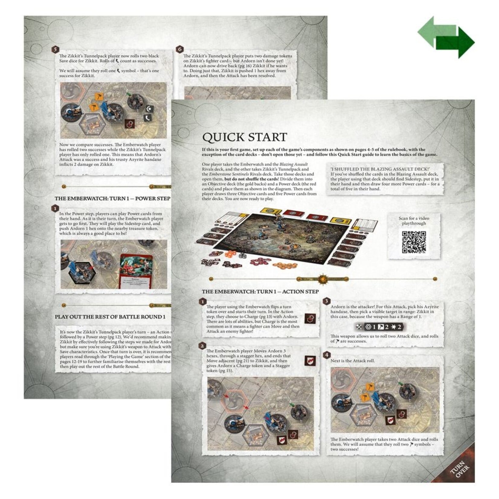 Games Workshop 34001 - Warhammer Underworlds: Embergard