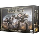 Games Workshop 0345 - Legions Imperialis: Warhound Titans with Ursus Claws and Melta Lances