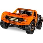 Traxxas 850864 Unlimited Desert Racer 4X4 Pro Scale Race Truck with Lights - FOX/Orange