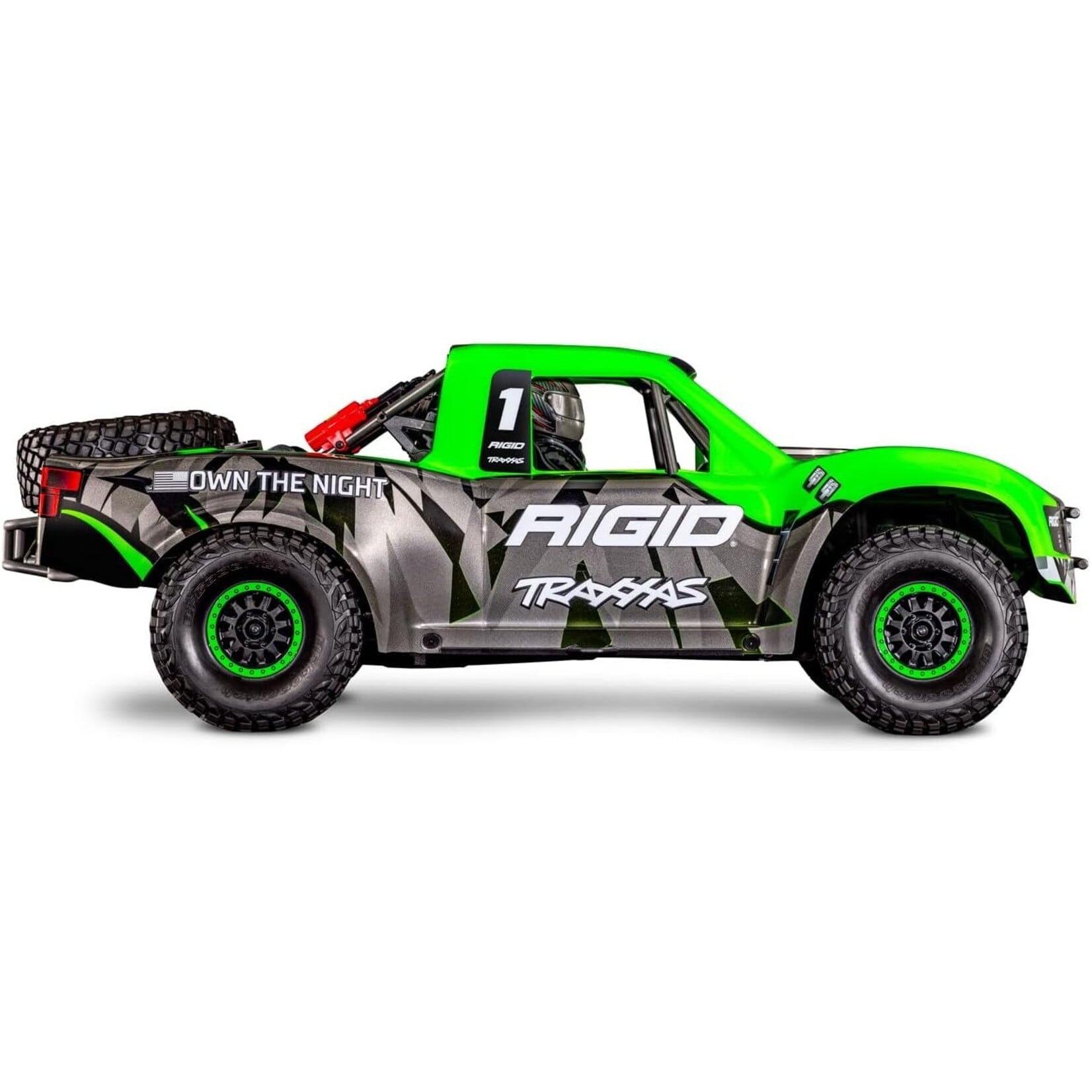 Traxxas 850864 Unlimited Desert Racer 4X4 Pro Scale Race Truck with Lights - RIGID/Green